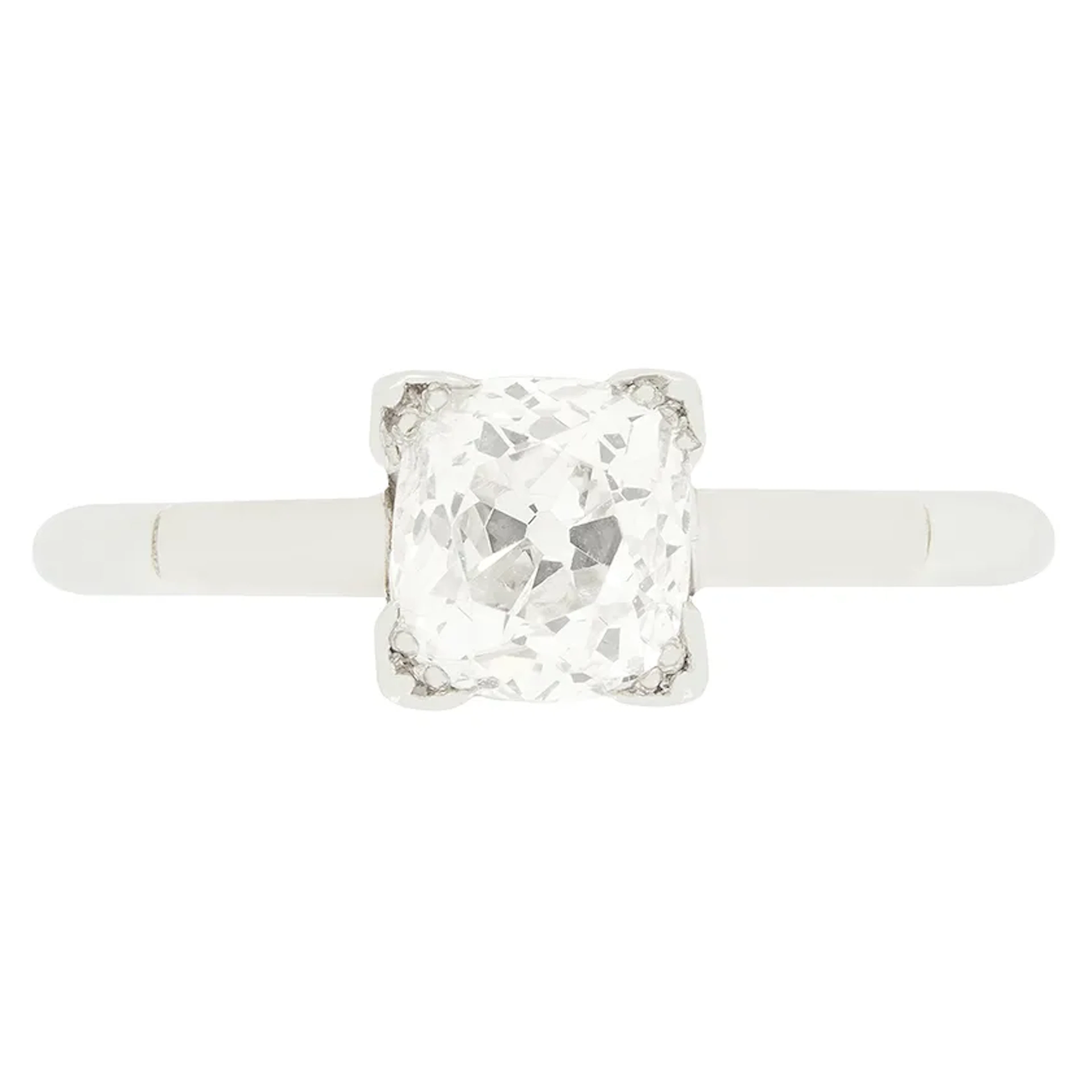 Art Deco 1.15ct Diamond Solitaire Ring, c.1920s