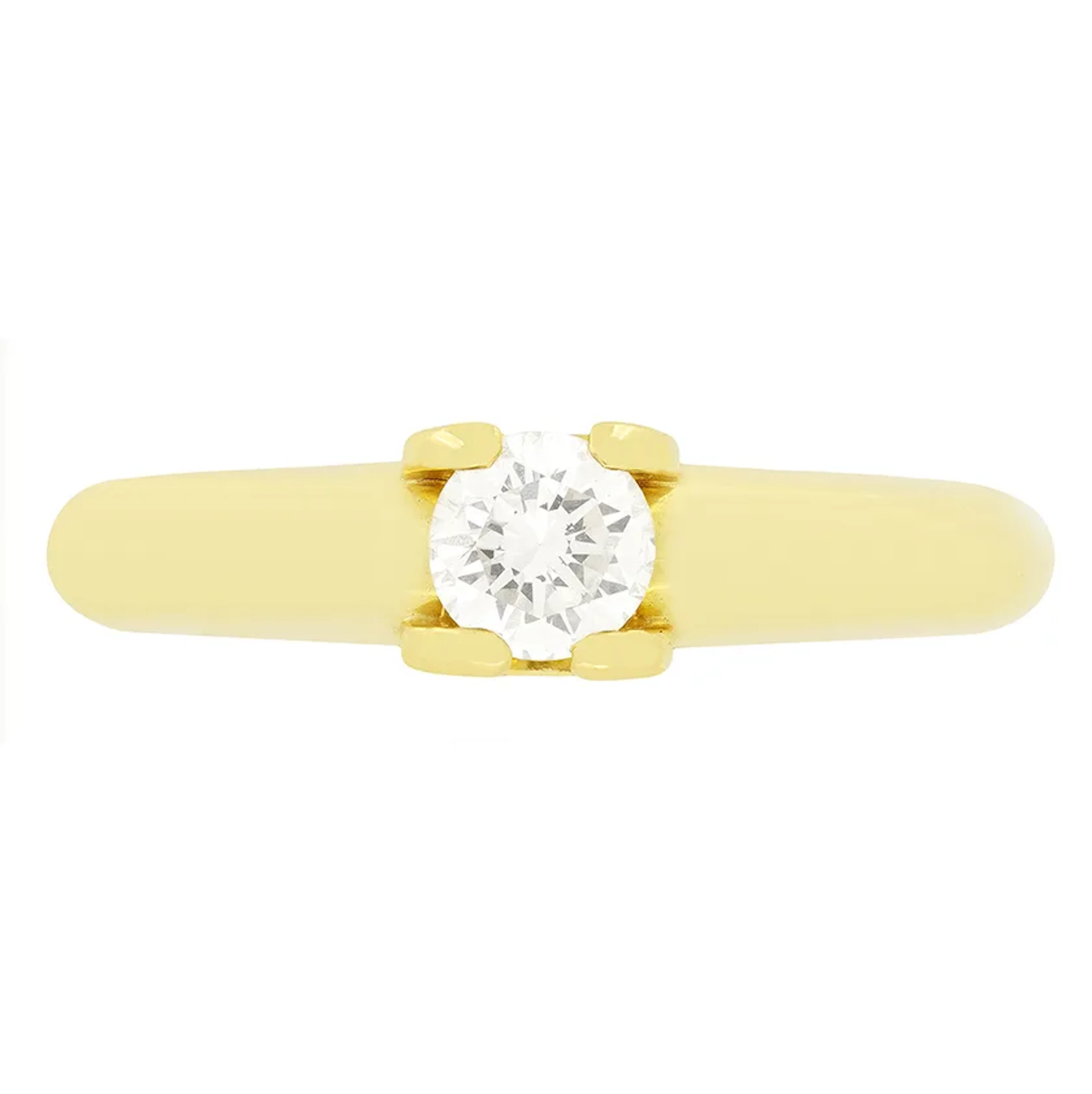 Cartier 0.50ct Diamond ‘C de Cartier’ Solitaire Ring