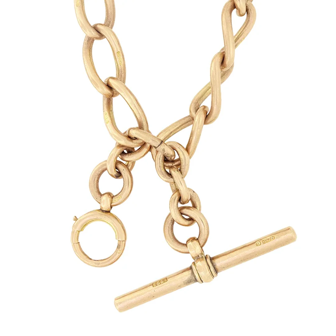 Antique 9ct Gold Albert Chain, hallmarked 1903
