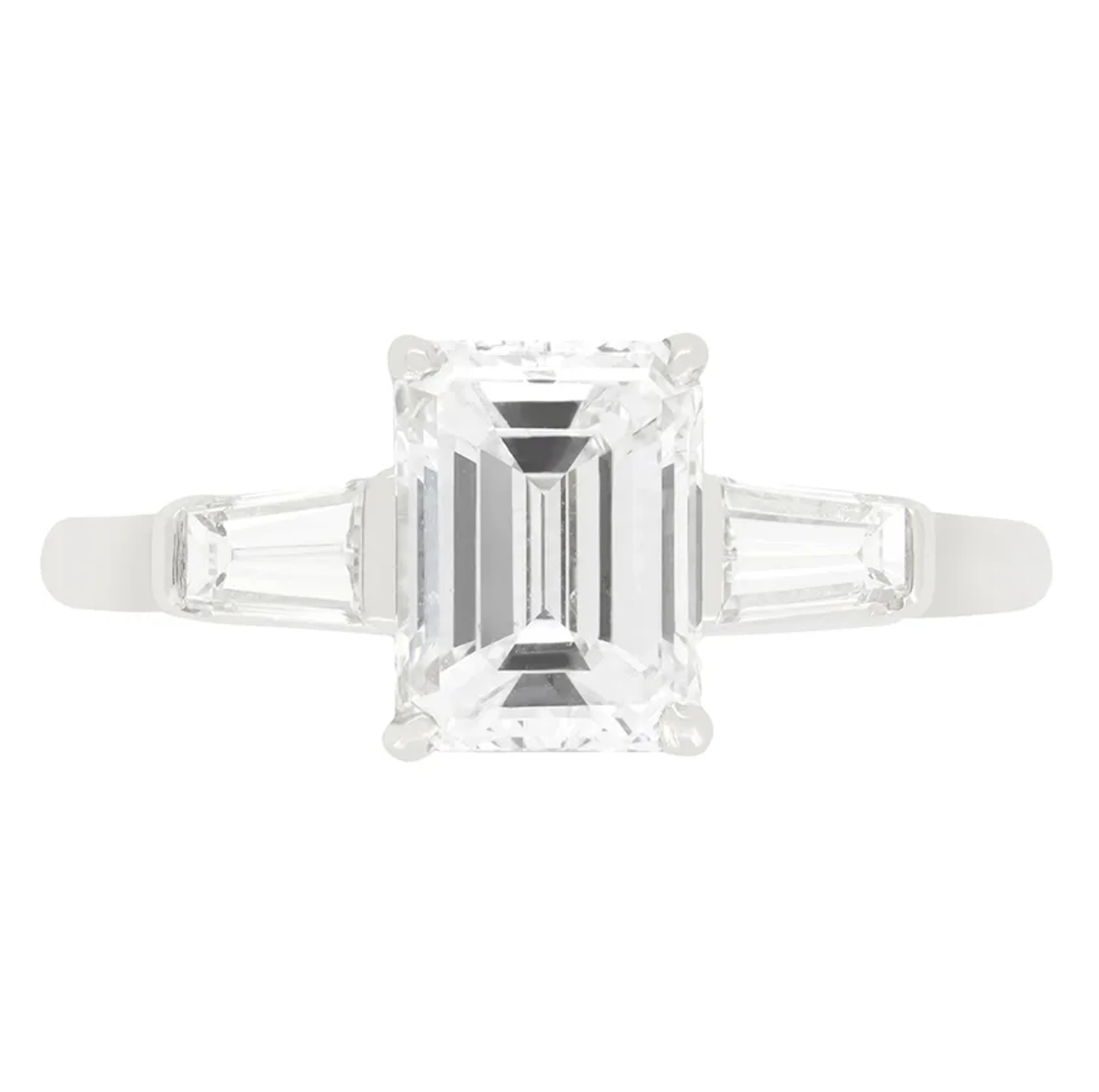 Vintage 1.55ct Diamond Solitaire Ring, c.1950s