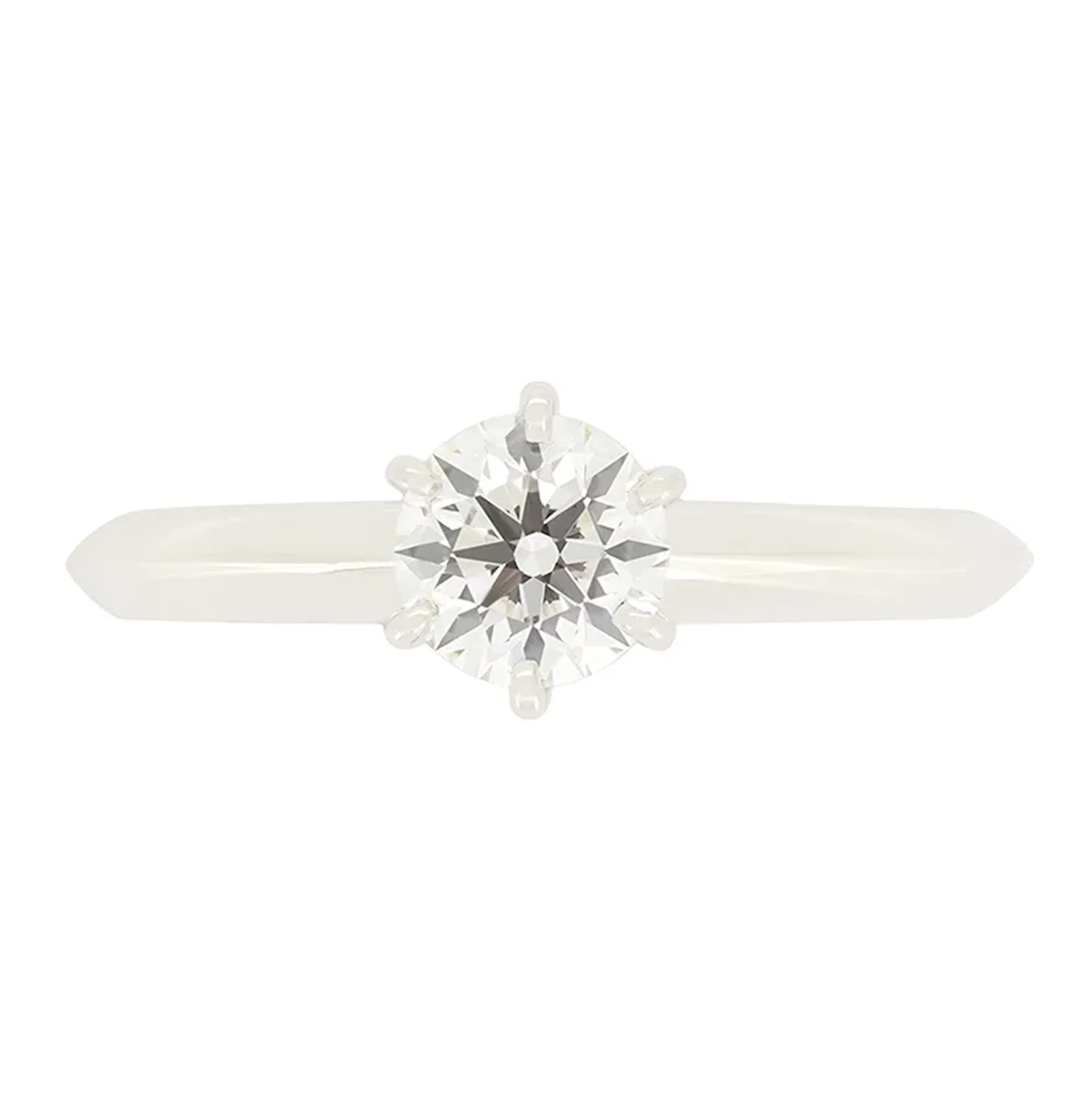 Tiffany & Co. 0.48ct Diamond Solitaire Ring