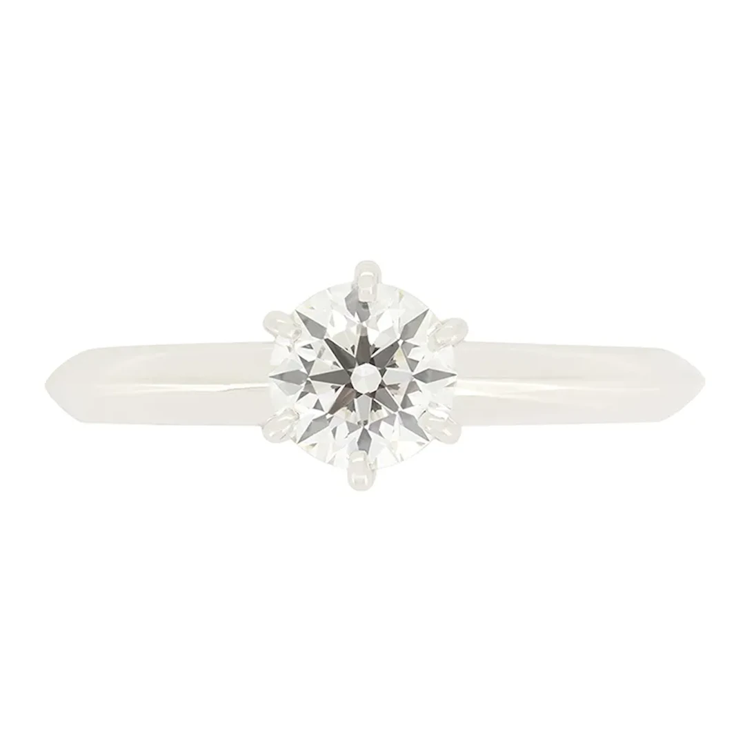 Tiffany & Co. 0.48ct Diamond Solitaire Ring