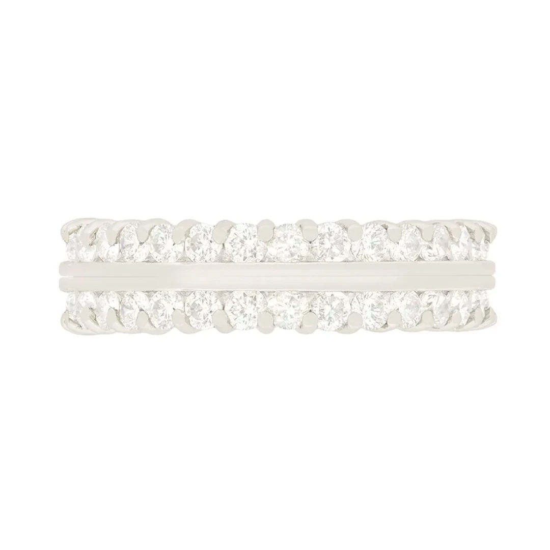 Contemporary 1.86ct Convertible Diamond Eternity Ring