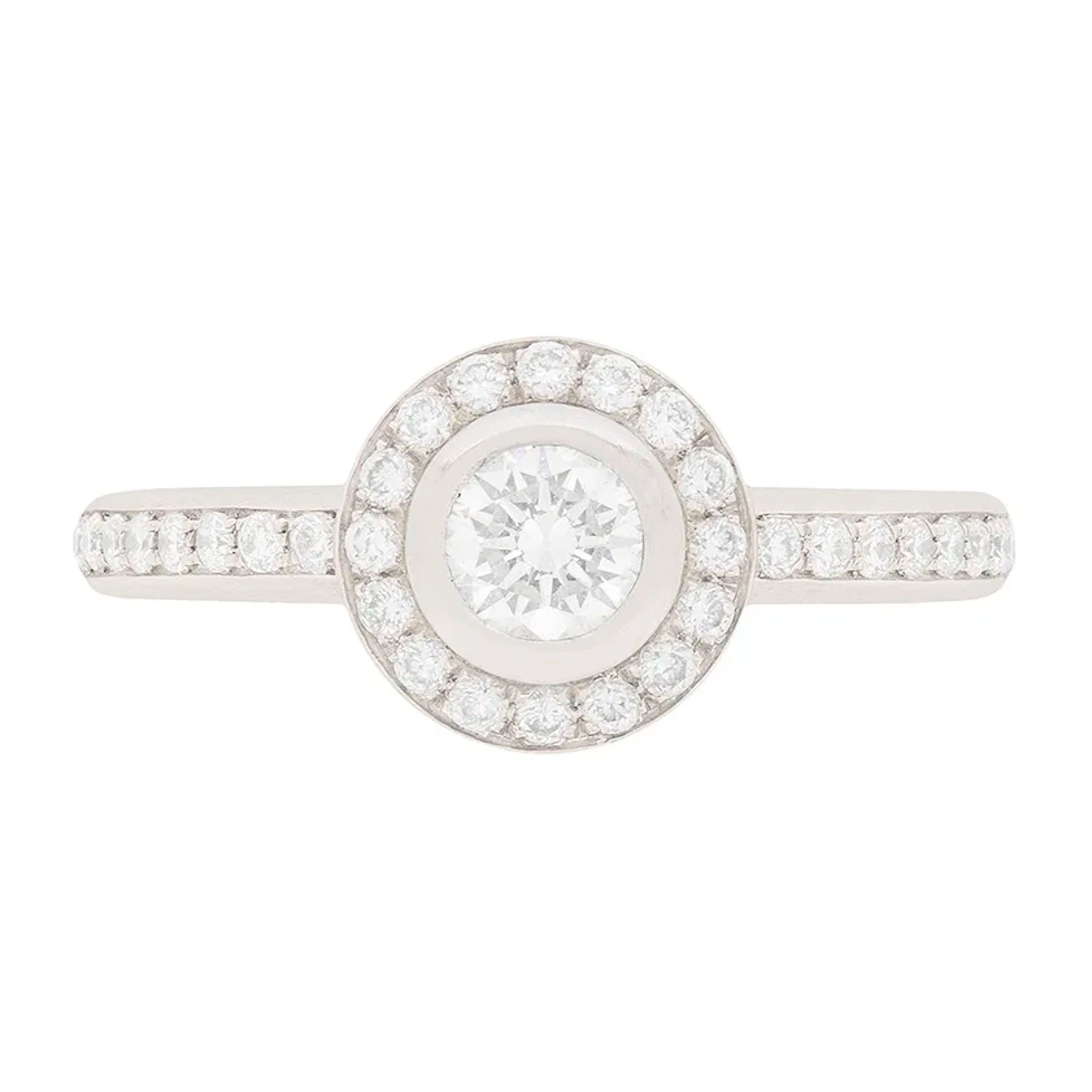 Theo Fennell Round Brilliant Cut Diamond Engagement Ring