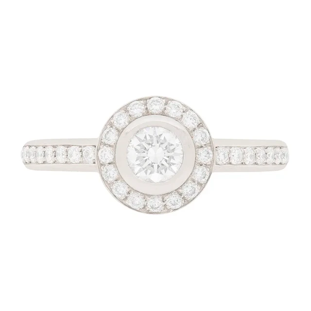 Theo Fennell Round Brilliant Cut Diamond Engagement Ring