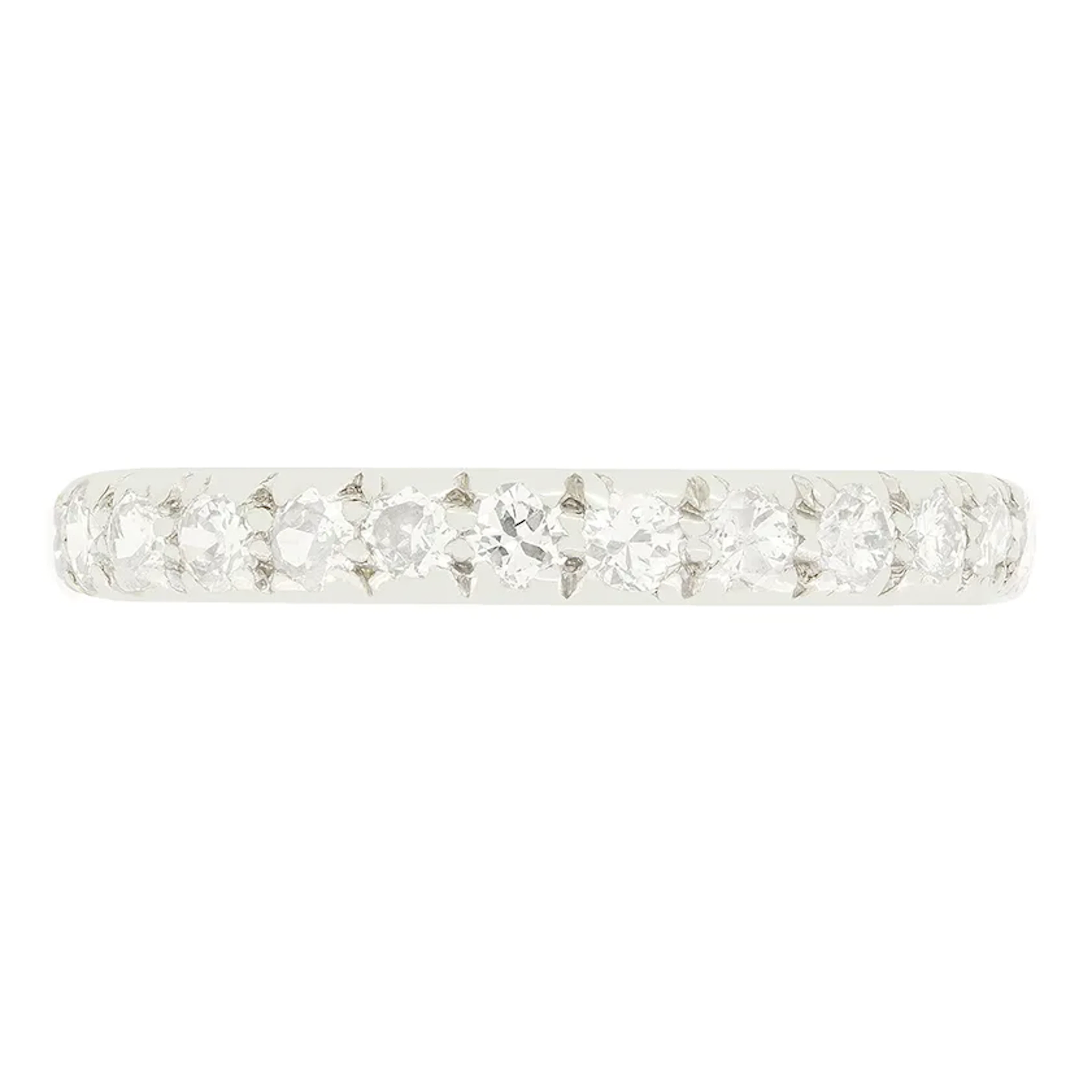 Art Deco 1.25ct Diamond Full Eternity Ring, c.1920s