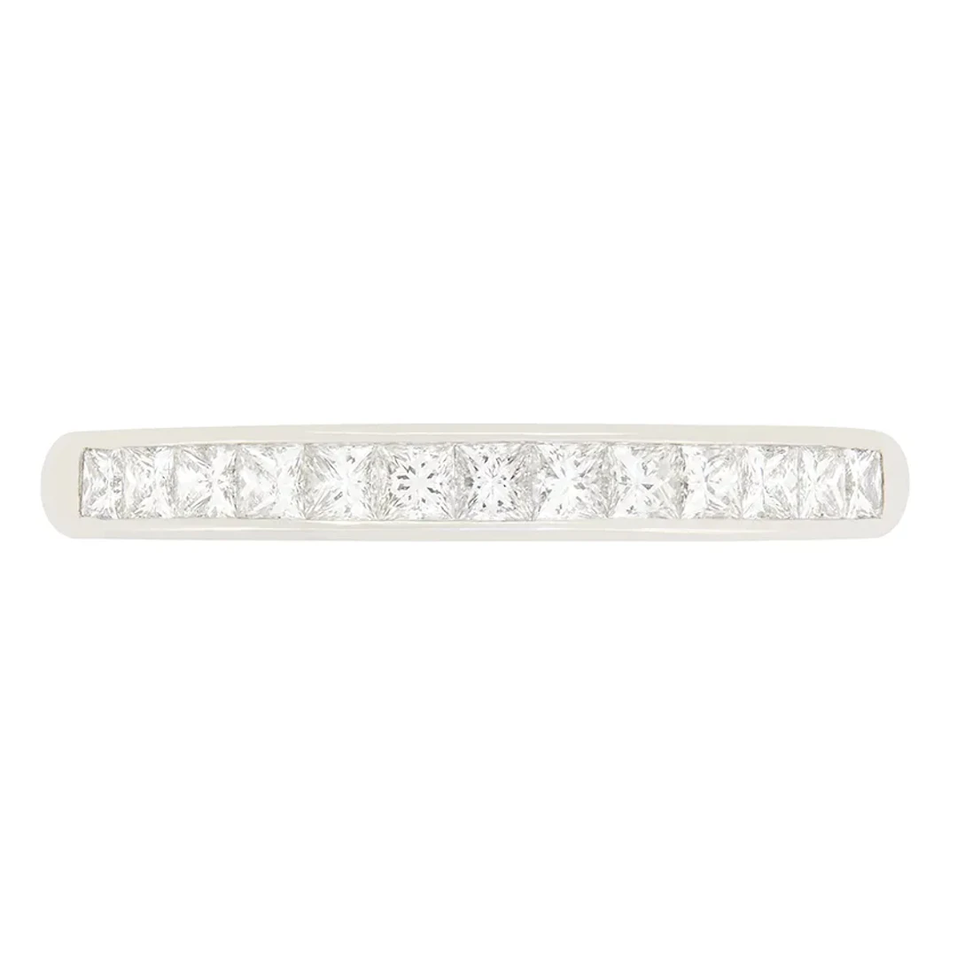 Tiffany & Co. 0.39ct Diamond Half Eternity Band.