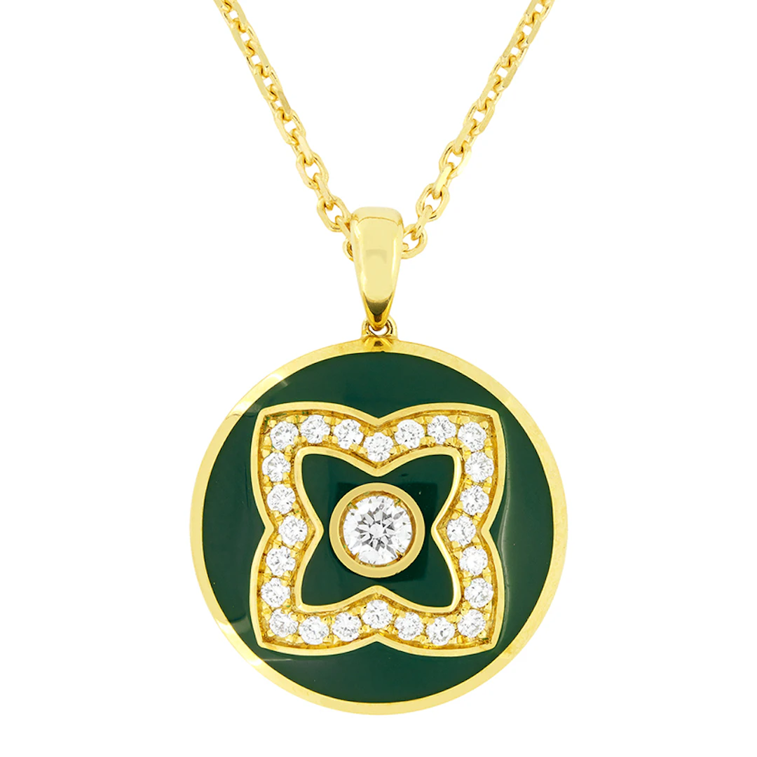 De Beers 0.21ct Diamond ‘Enchanted Lotus’ Necklace.