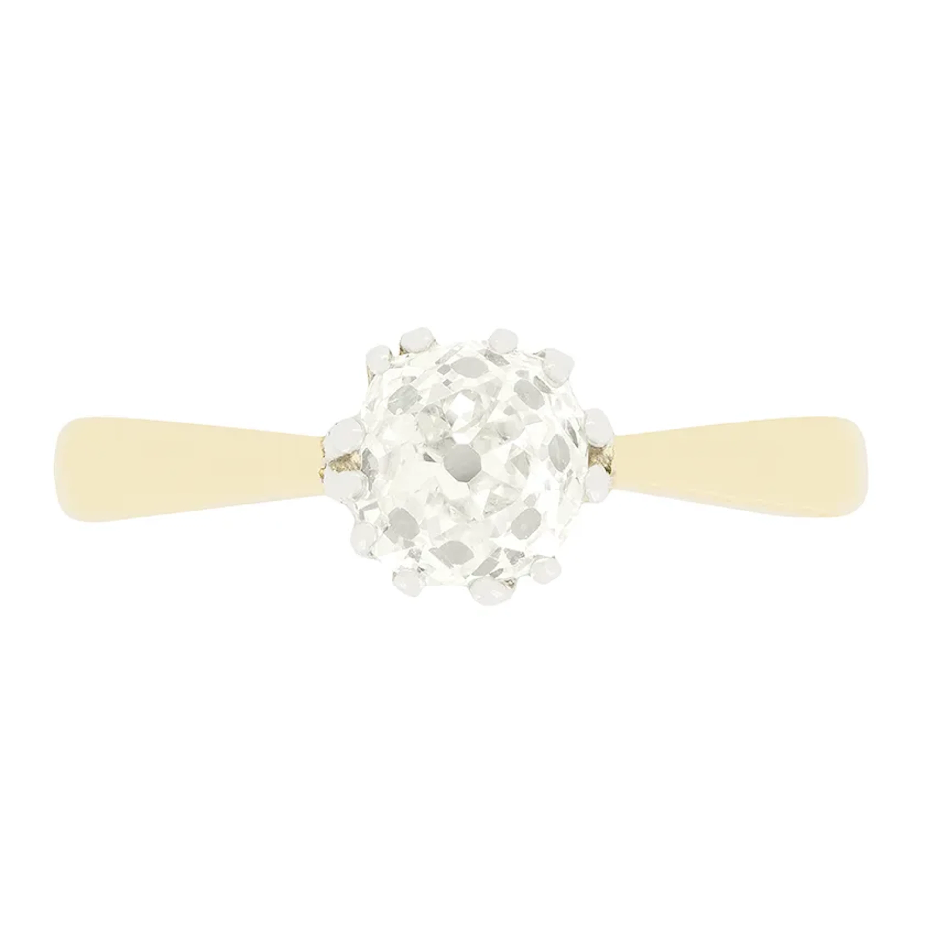 Edwardian 1.00ct Diamond Solitaire Ring, c.1910s