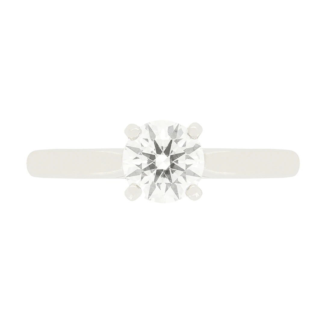 Cartier ‘1895’ 0.50ct Diamond Solitaire Ring