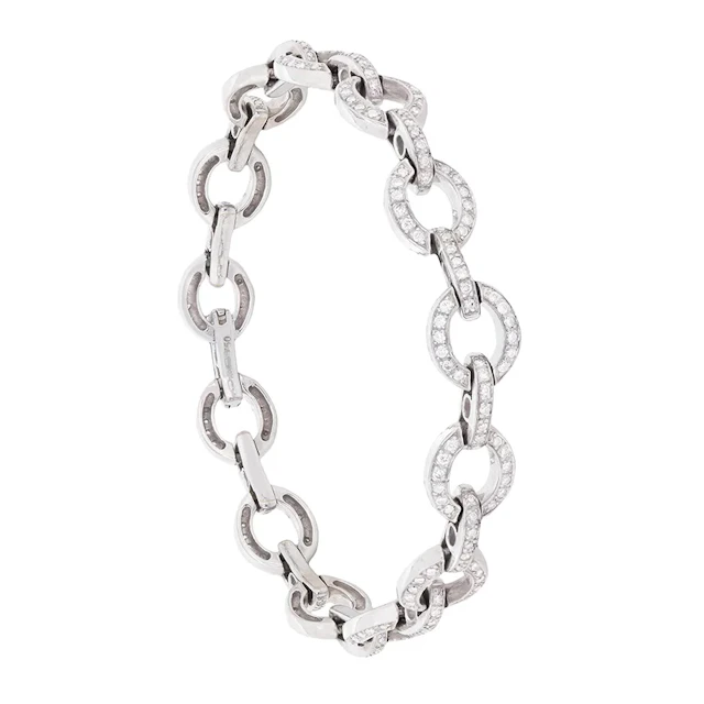 2.60 Carat Round Brilliant Diamond Bracelet