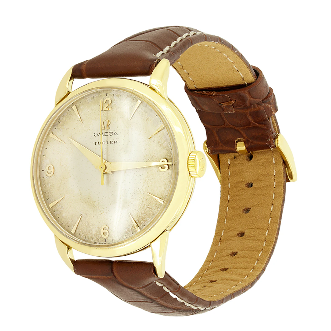 Vintage Omega Turler Watch, c.1950s