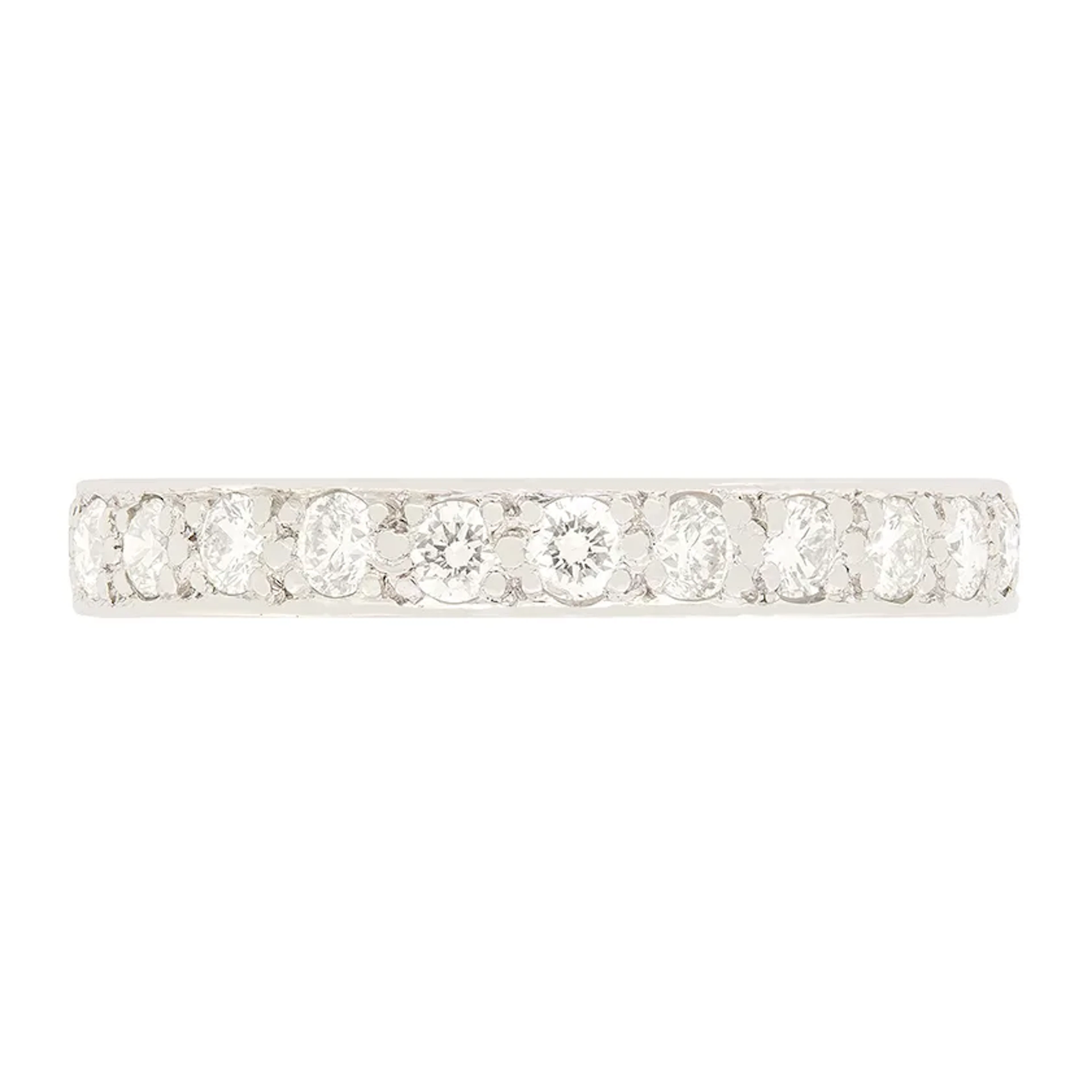 Vintage 1.25ct Diamond Eternity Ring, c.1950s