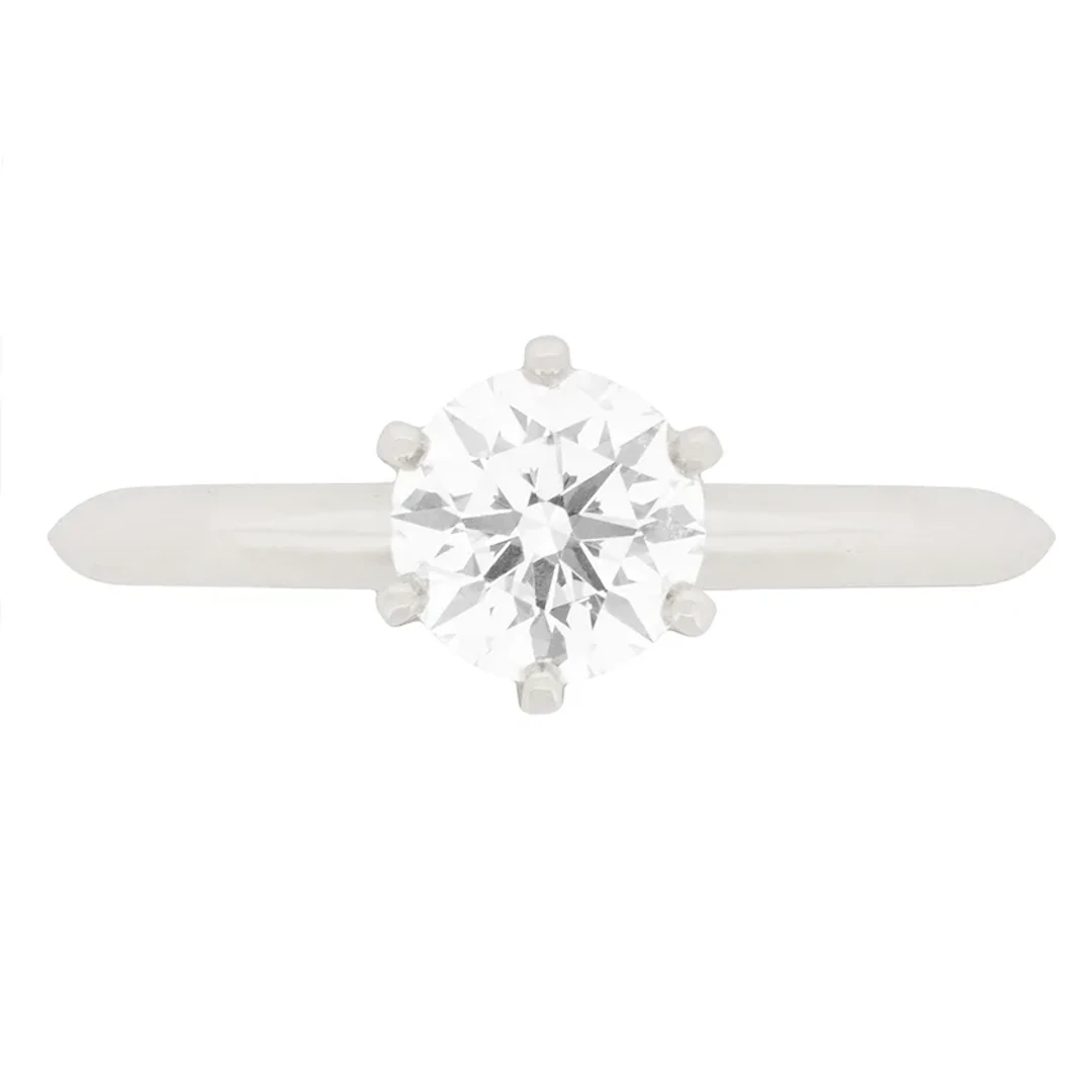 Tiffany & Co. 0.74ct Diamond Solitaire Ring