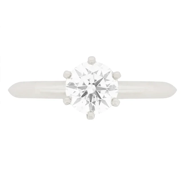 Tiffany & Co. 0.74ct Diamond Solitaire Ring