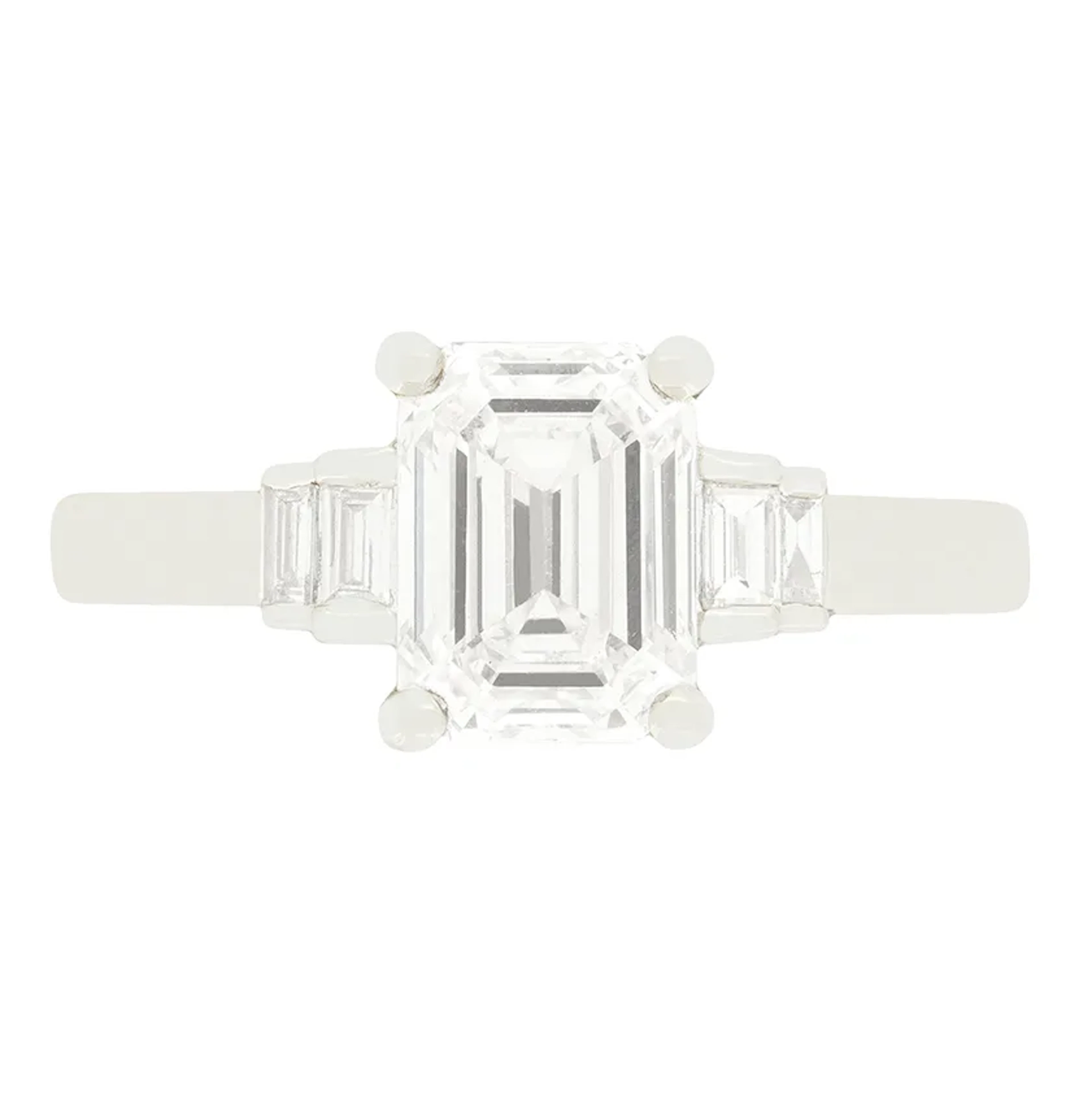 Vintage 1.52ct Diamond Solitaire Ring, c.1940s