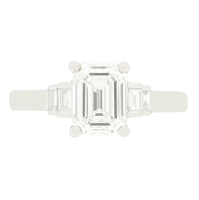 Vintage 1.52ct Diamond Solitaire Ring, c.1940s