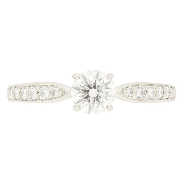 Tiffany & Co. 0.39ct Diamond ‘Harmony’ Solitaire Ring