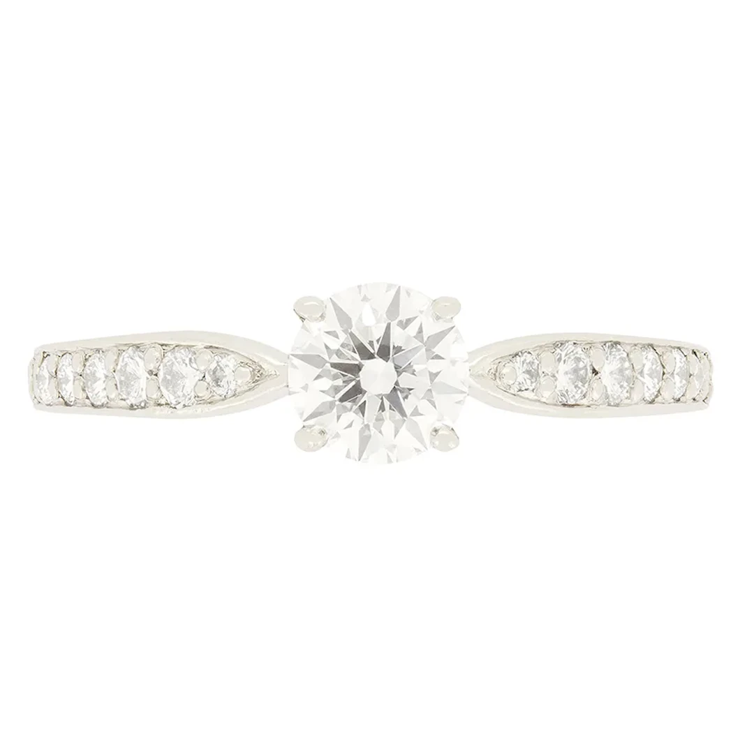 Tiffany & Co. 0.39ct Diamond ‘Harmony’ Solitaire Ring