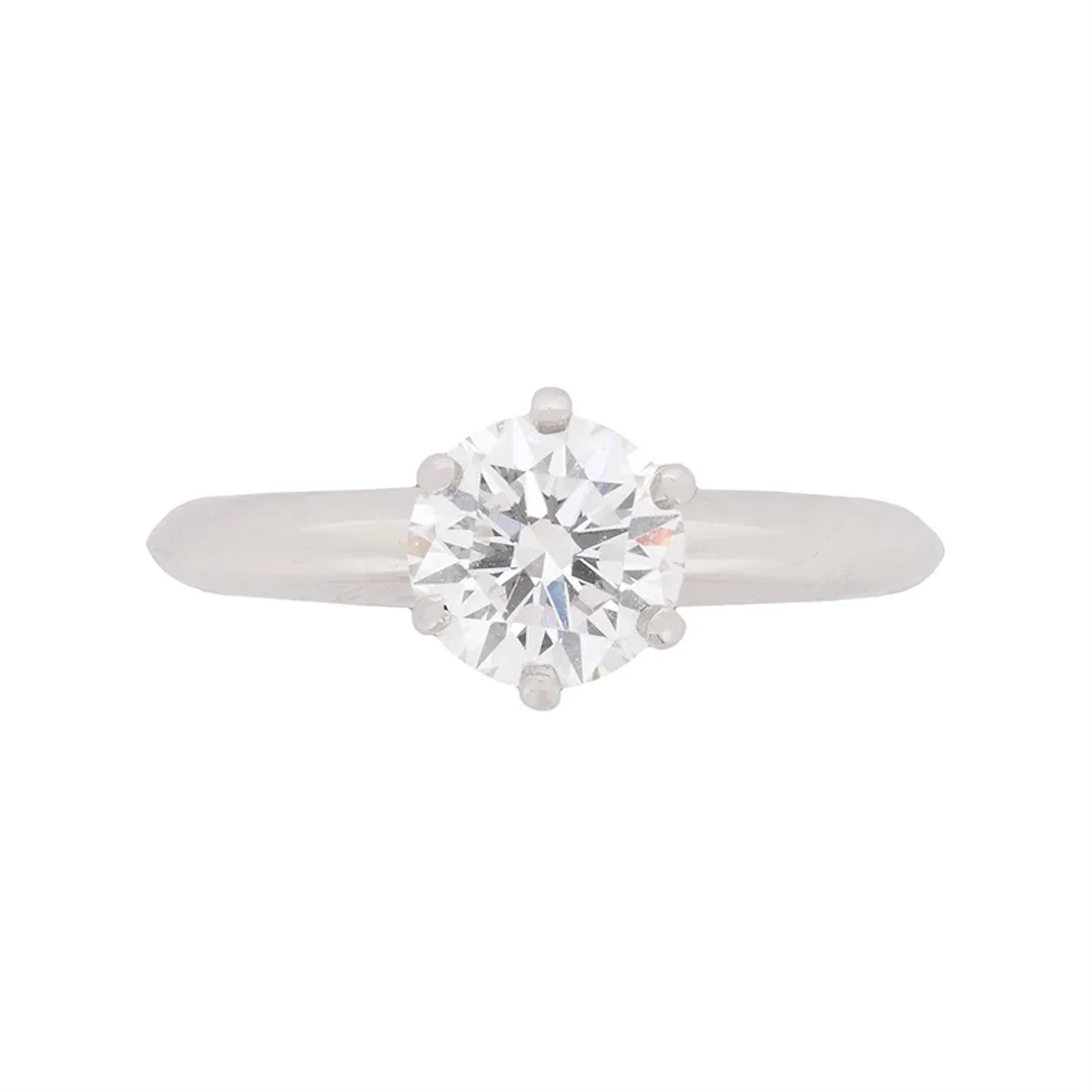 Tiffany & Co. 1.05ct Diamond Solitaire Engagement Ring