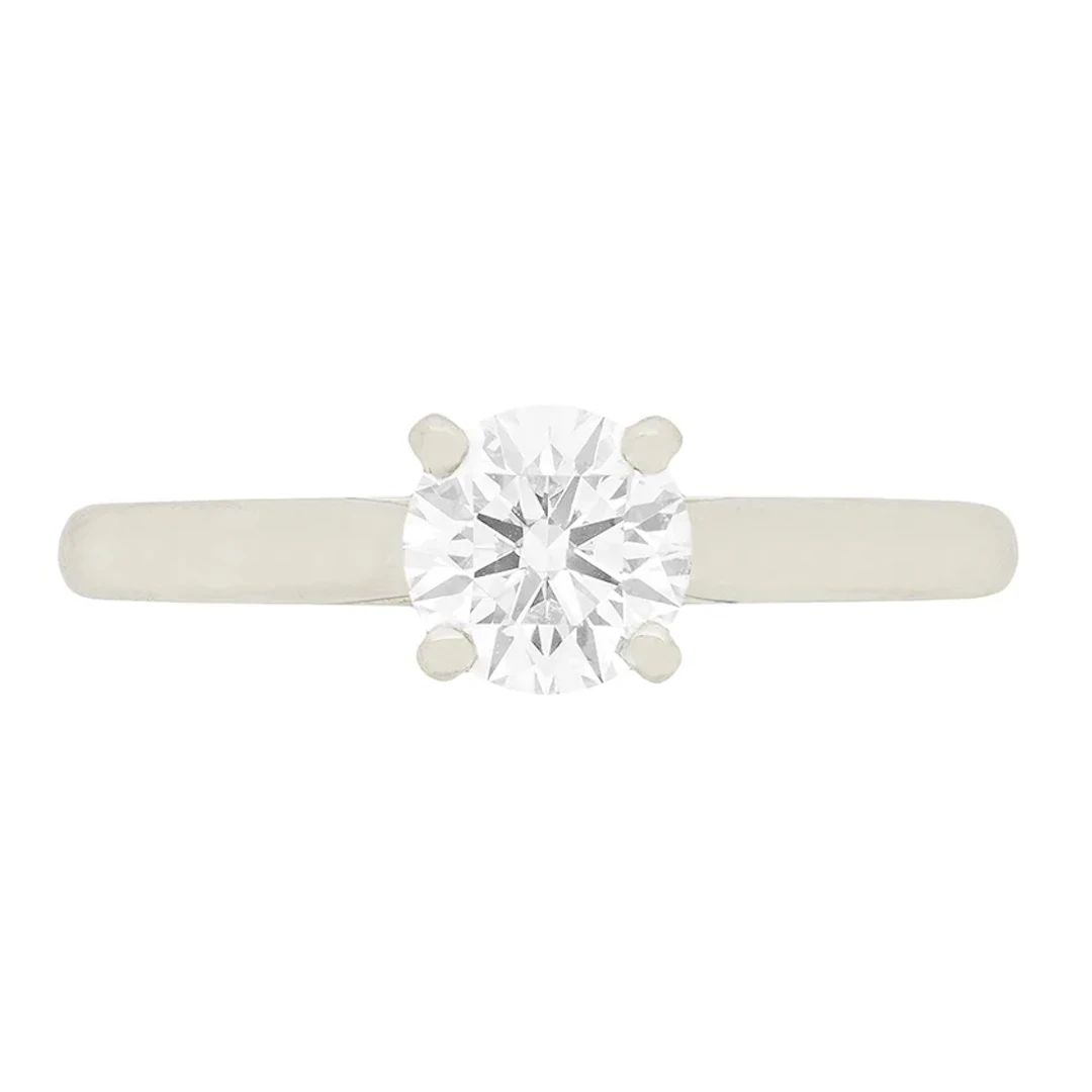 Cartier ‘1895’ 0.46ct Diamond Solitaire Ring.