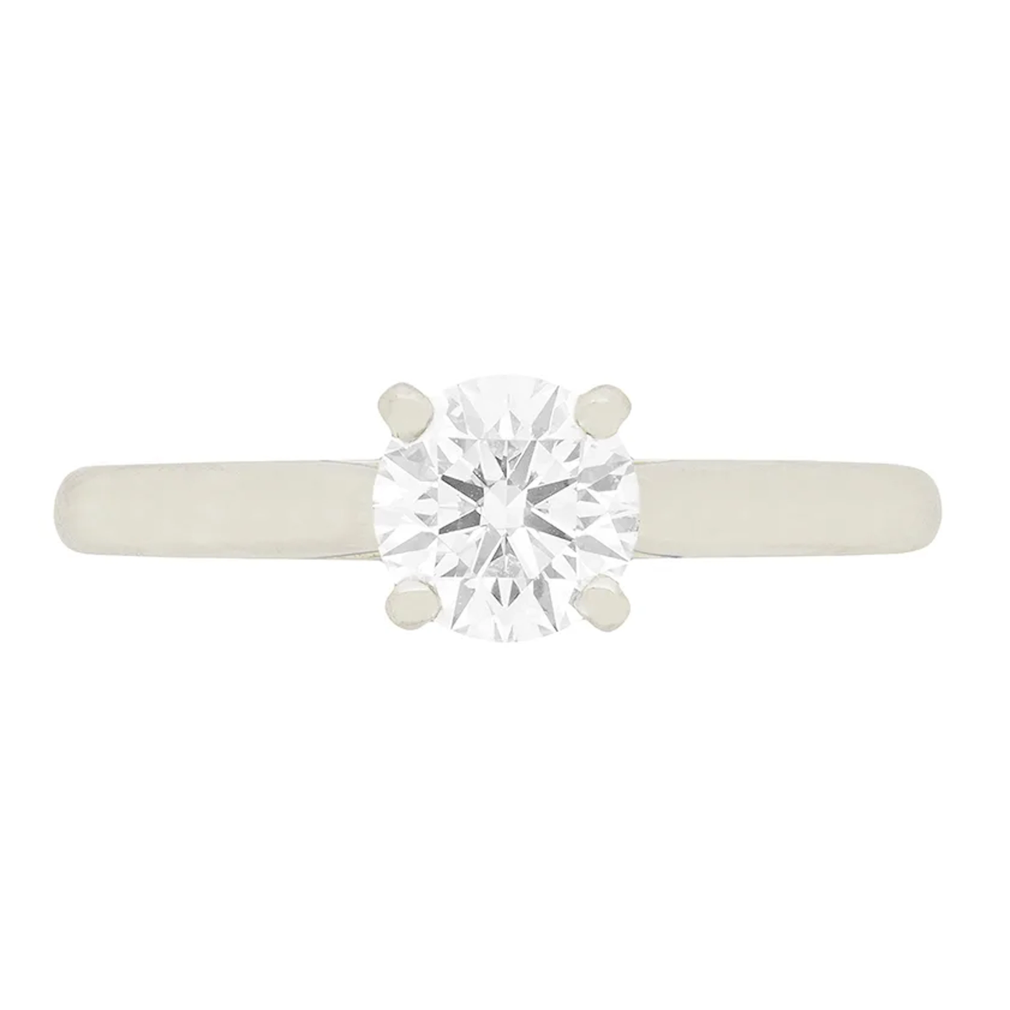 Cartier ‘1895’ 0.46ct Diamond Solitaire Ring.