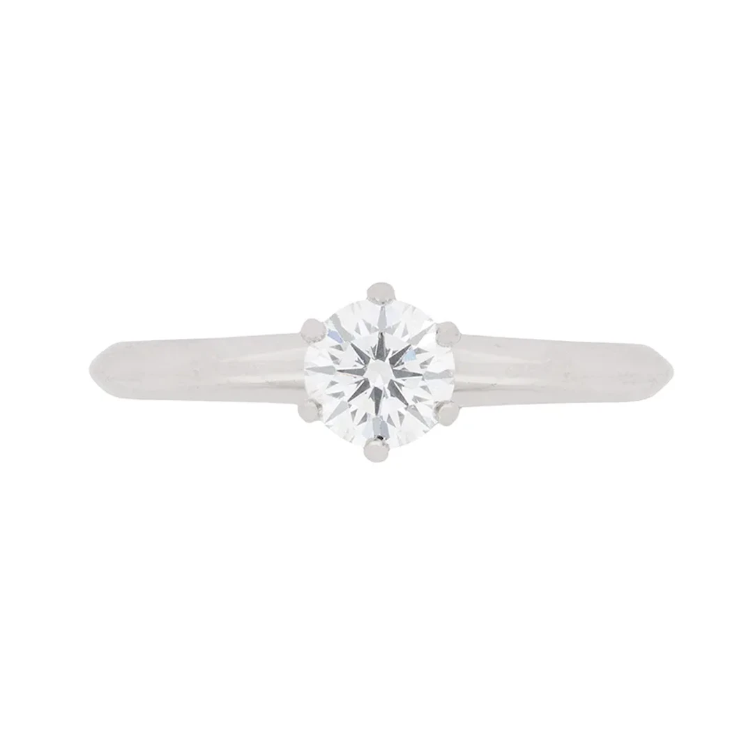 Tiffany & Co. 0.40ct Diamond Solitaire Engagement Ring