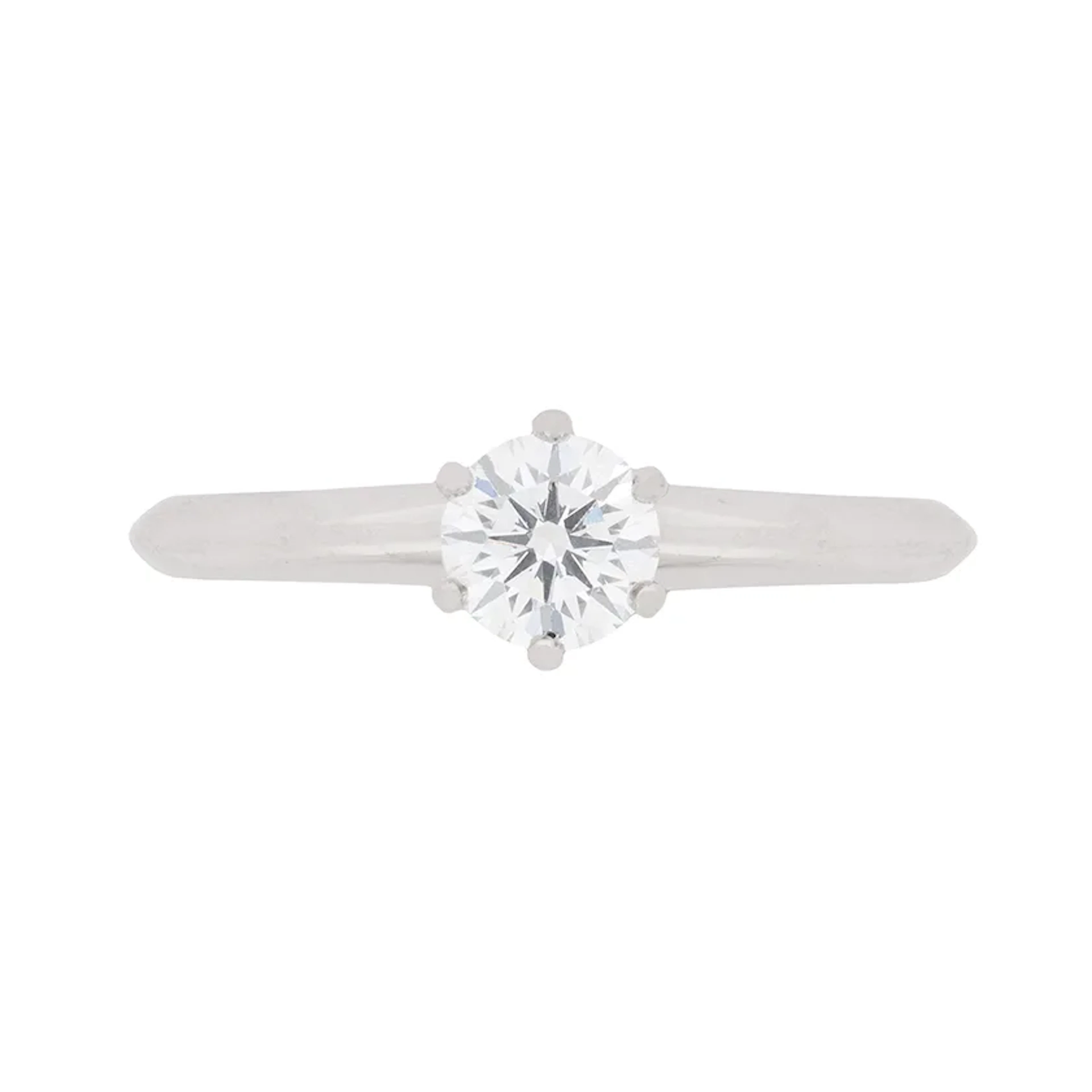 Tiffany & Co. 0.40ct Diamond Solitaire Engagement Ring