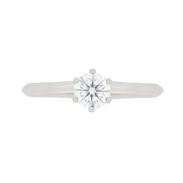 Tiffany & Co. 0.40ct Diamond Solitaire Engagement Ring