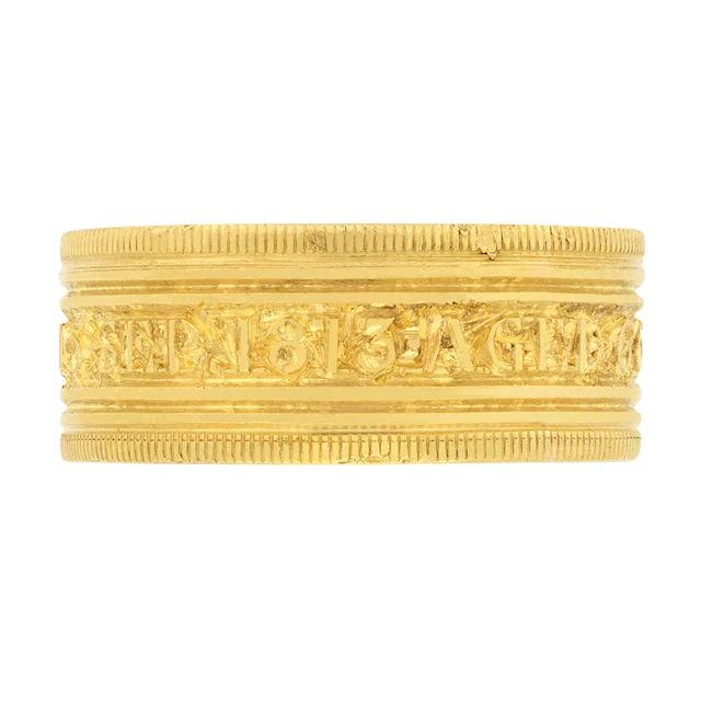 Georgian Mourning Ring, Hallmarked 1813