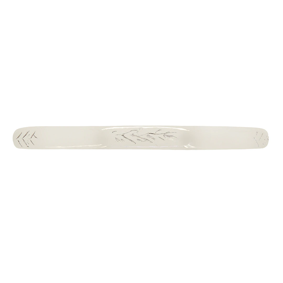 Art Deco Patterned Wedding Band, c.1920s