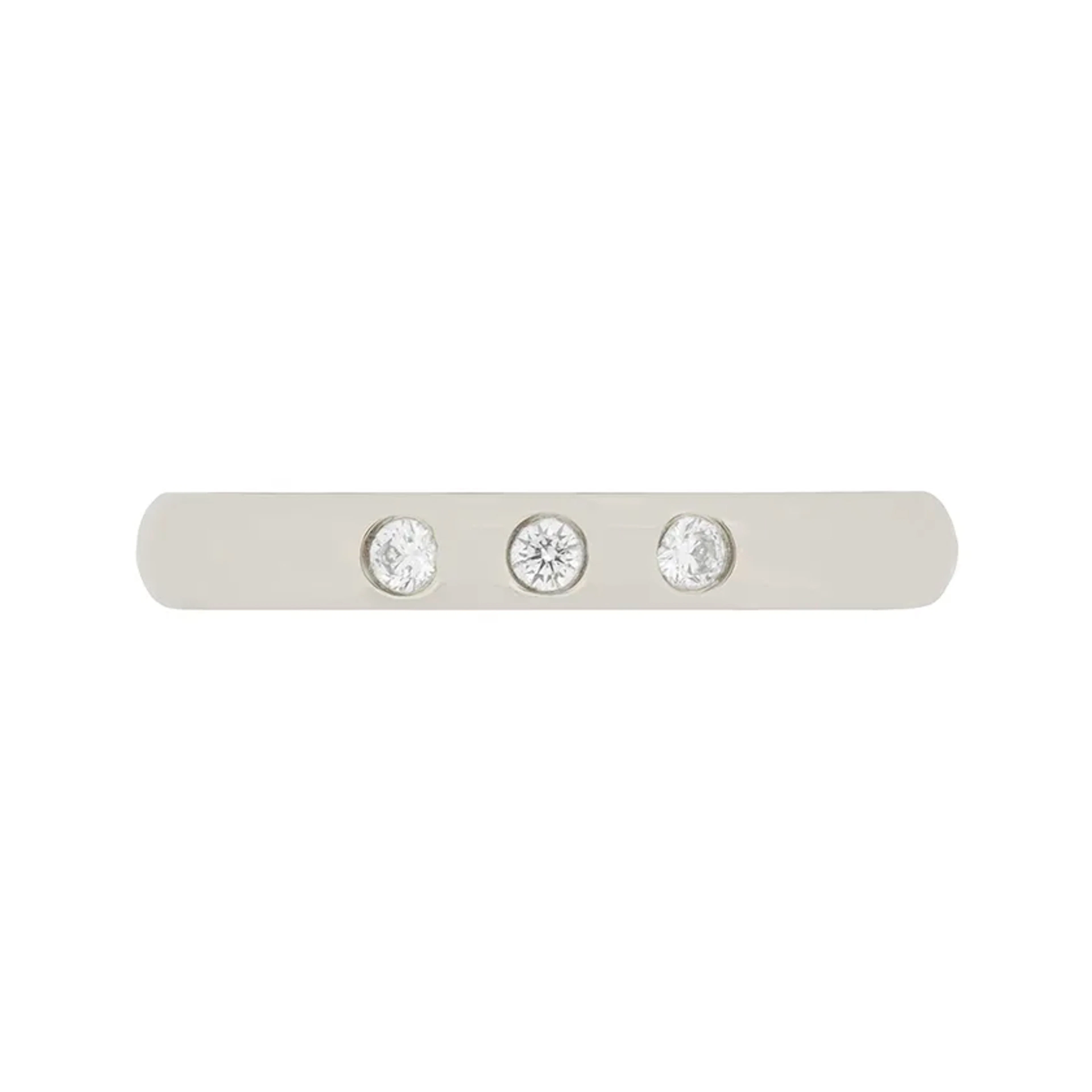 Tiffany & Co. Elsa Peretti Three Diamond Wedding Band