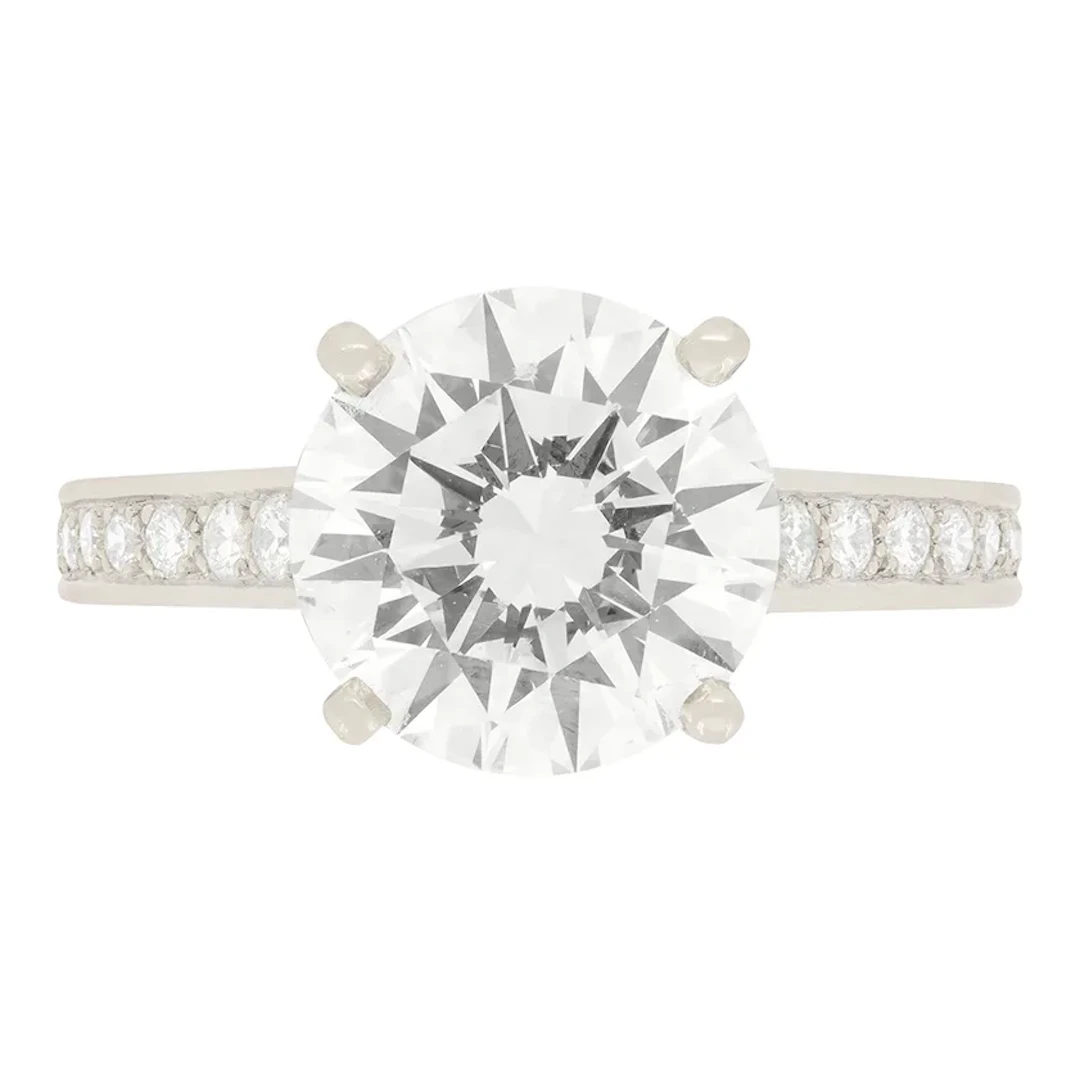 Cartier 3.47ct Solitaire ‘1895’ Diamond Ring