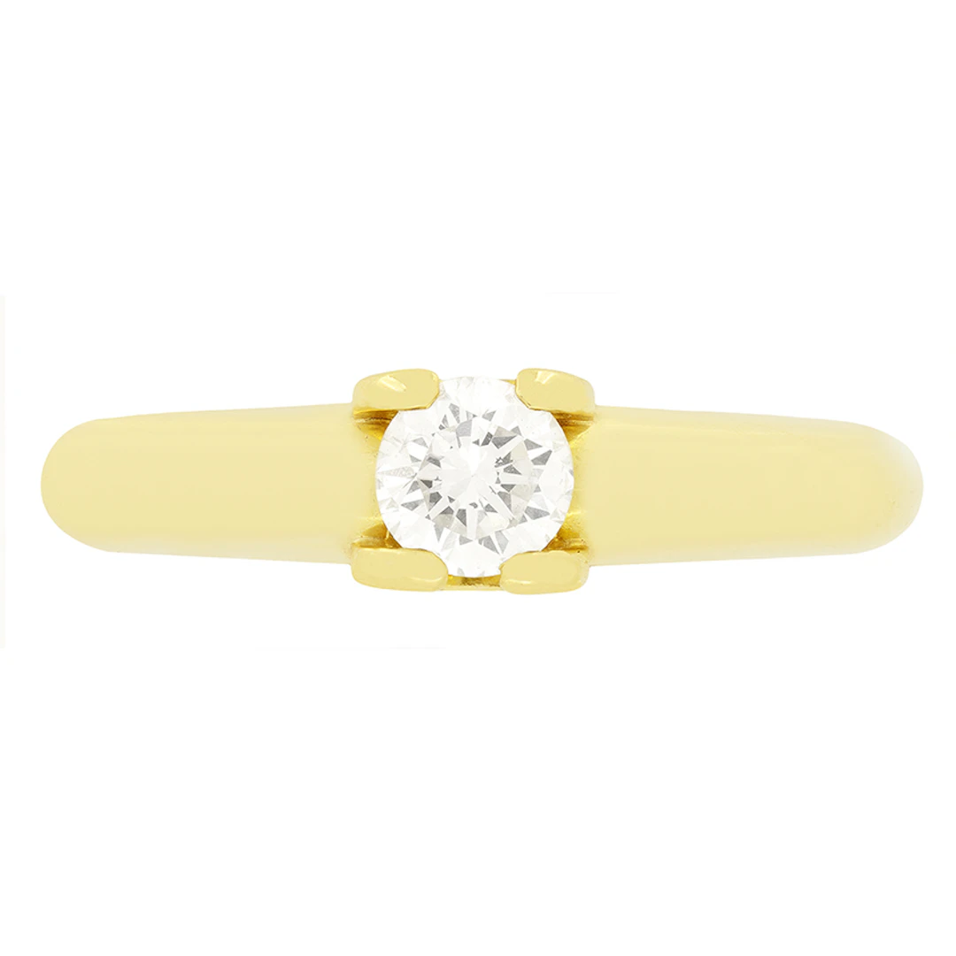 Cartier 0.50ct Diamond ‘C de Cartier’ Solitaire Ring