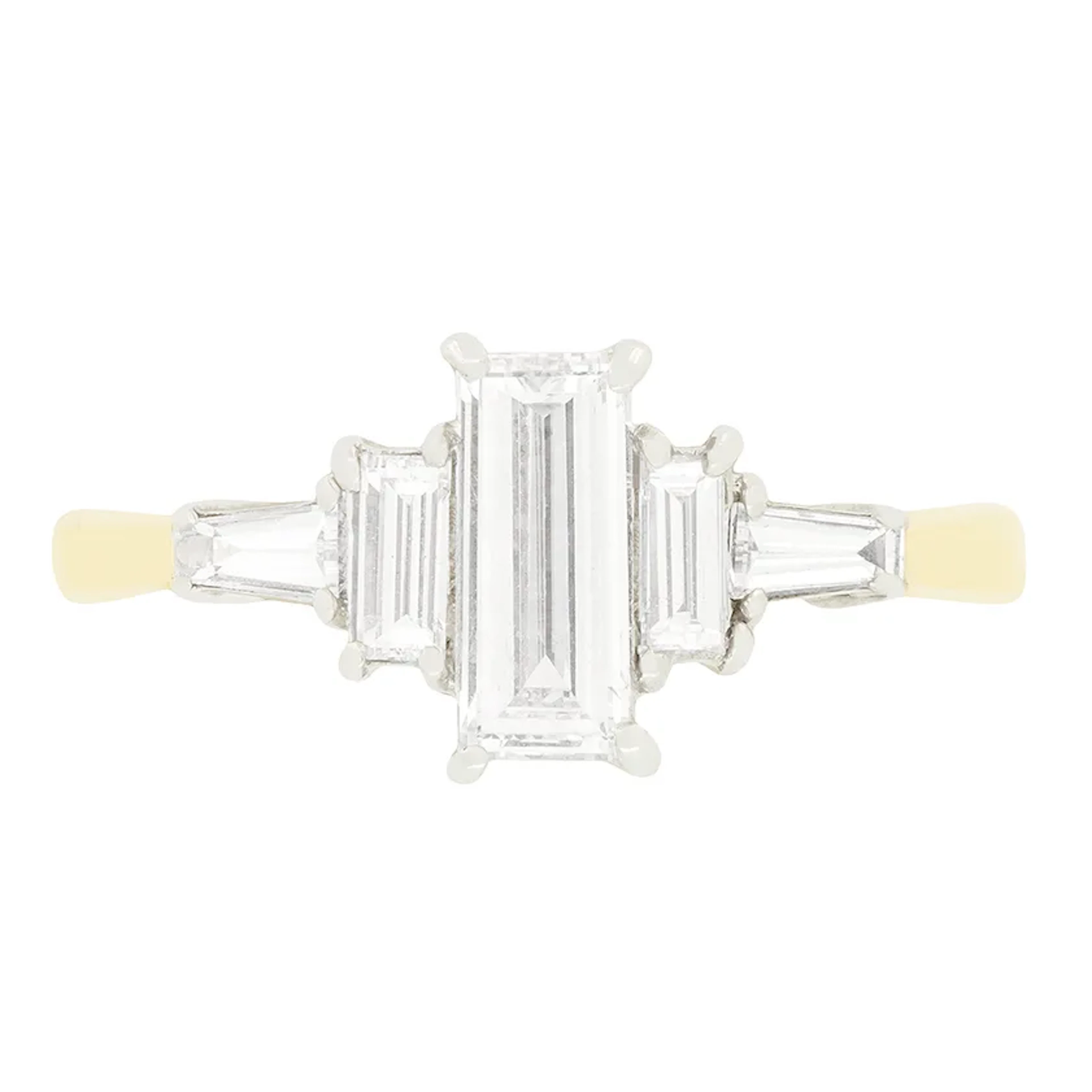 Vintage 0.50ct Diamond Five Stone Ring, c.1960s