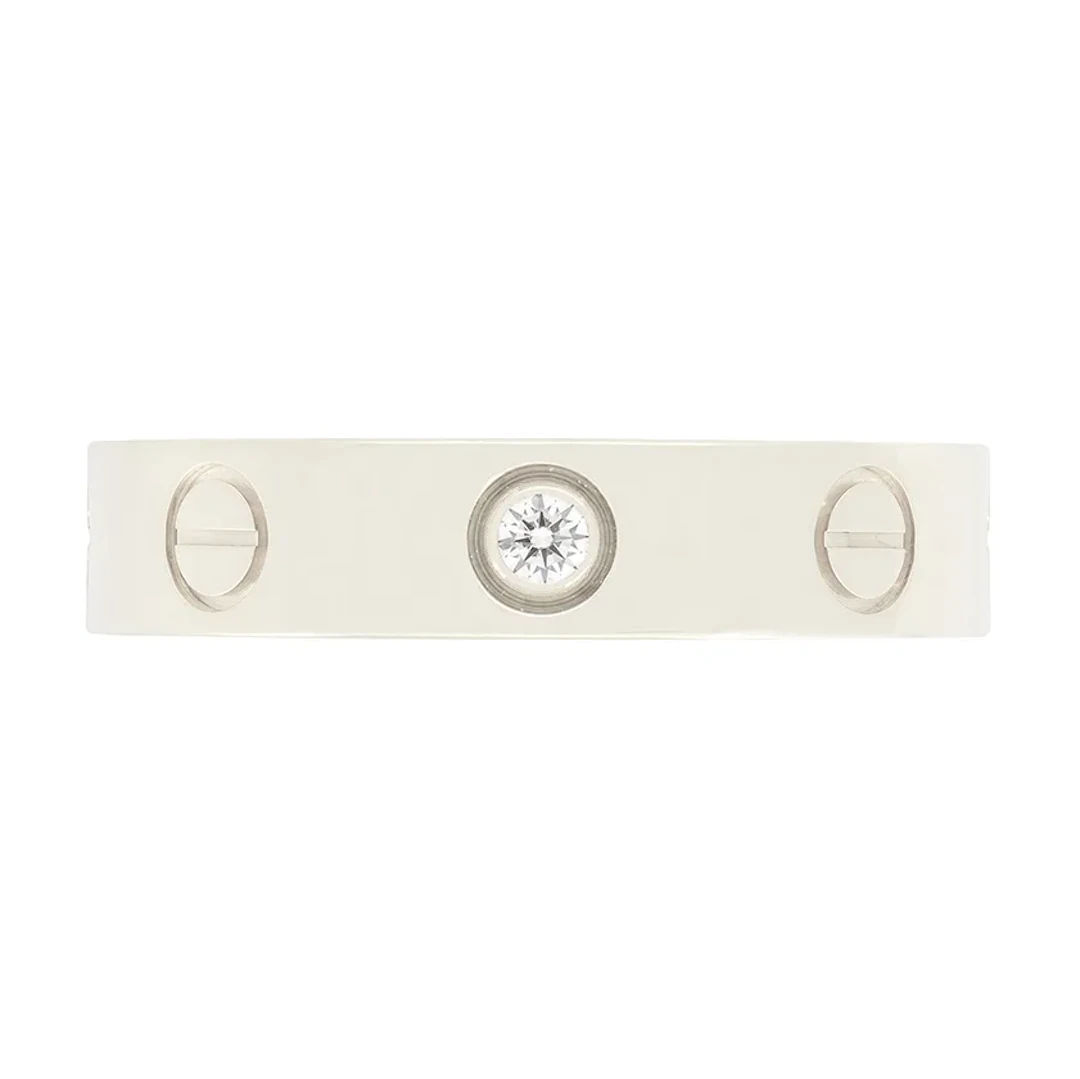 Cartier 0.22ct Diamond Love Ring