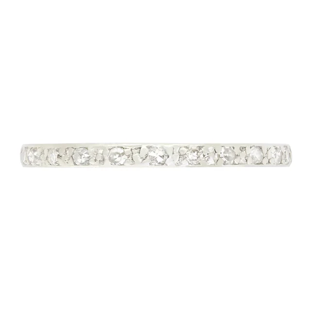 Art Deco 0.23ct Full Eternity Band, c.1920s