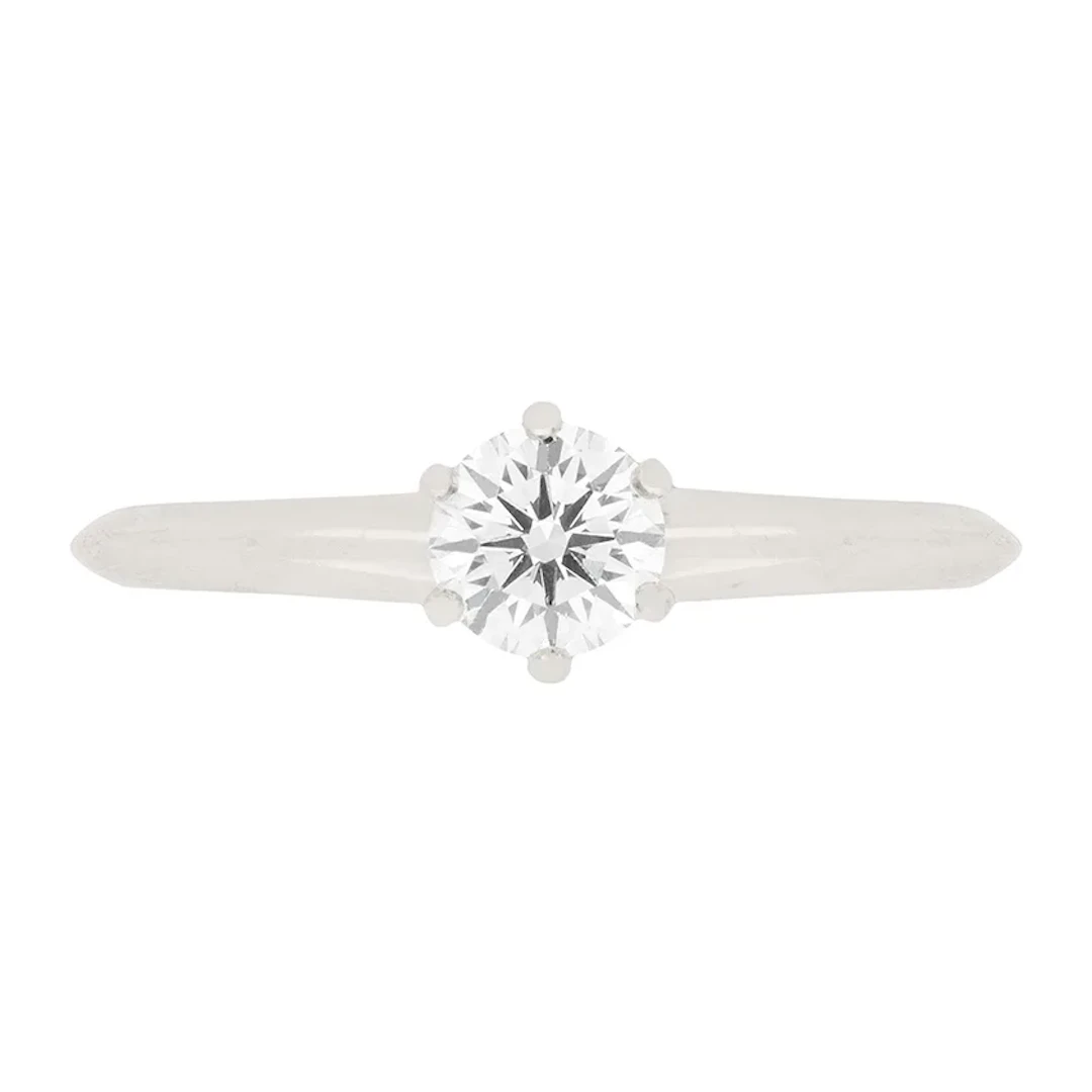 Tiffany & Co. 0.48ct Diamond Solitaire Ring