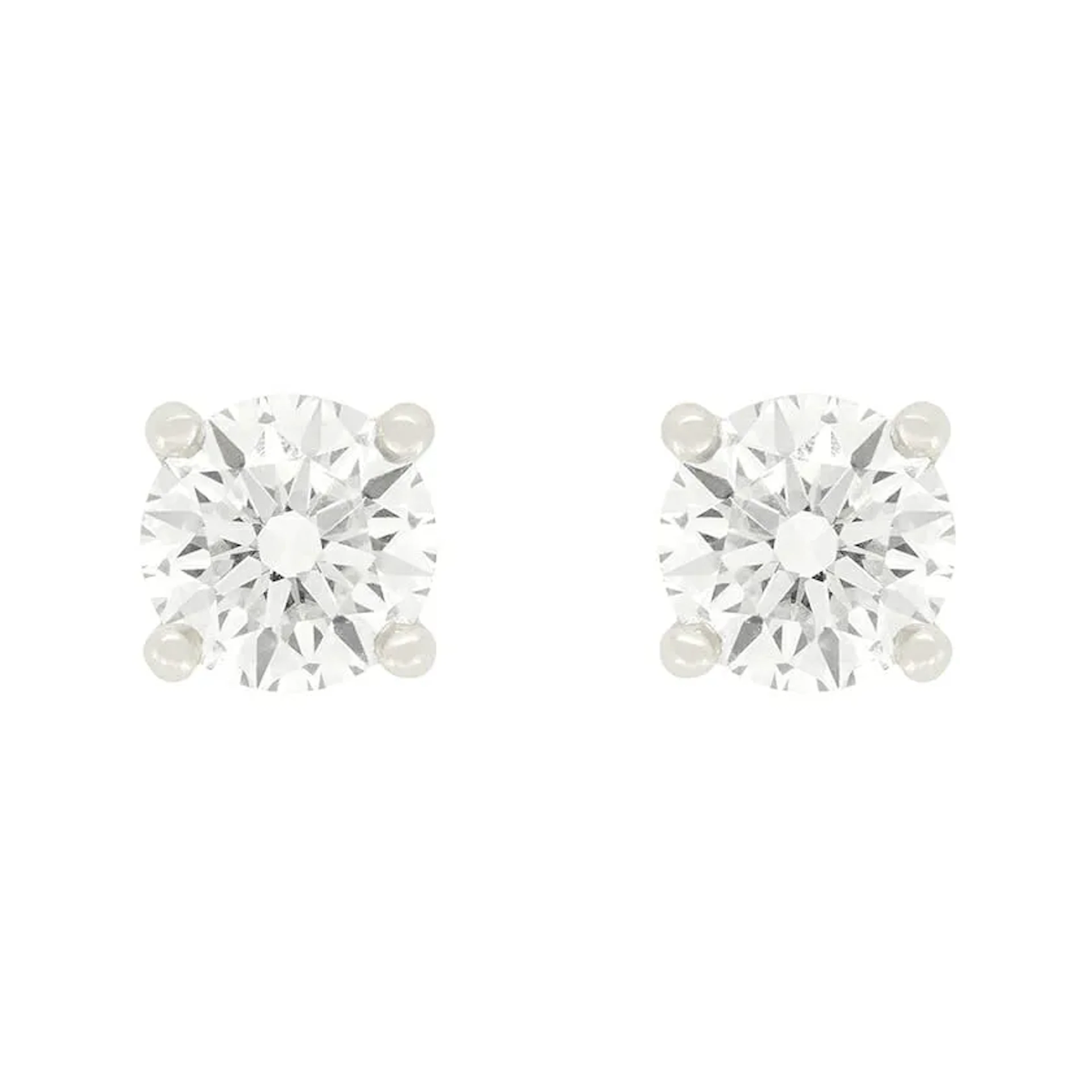 Tiffany & Co. 1.44ct Diamond Stud Earrings