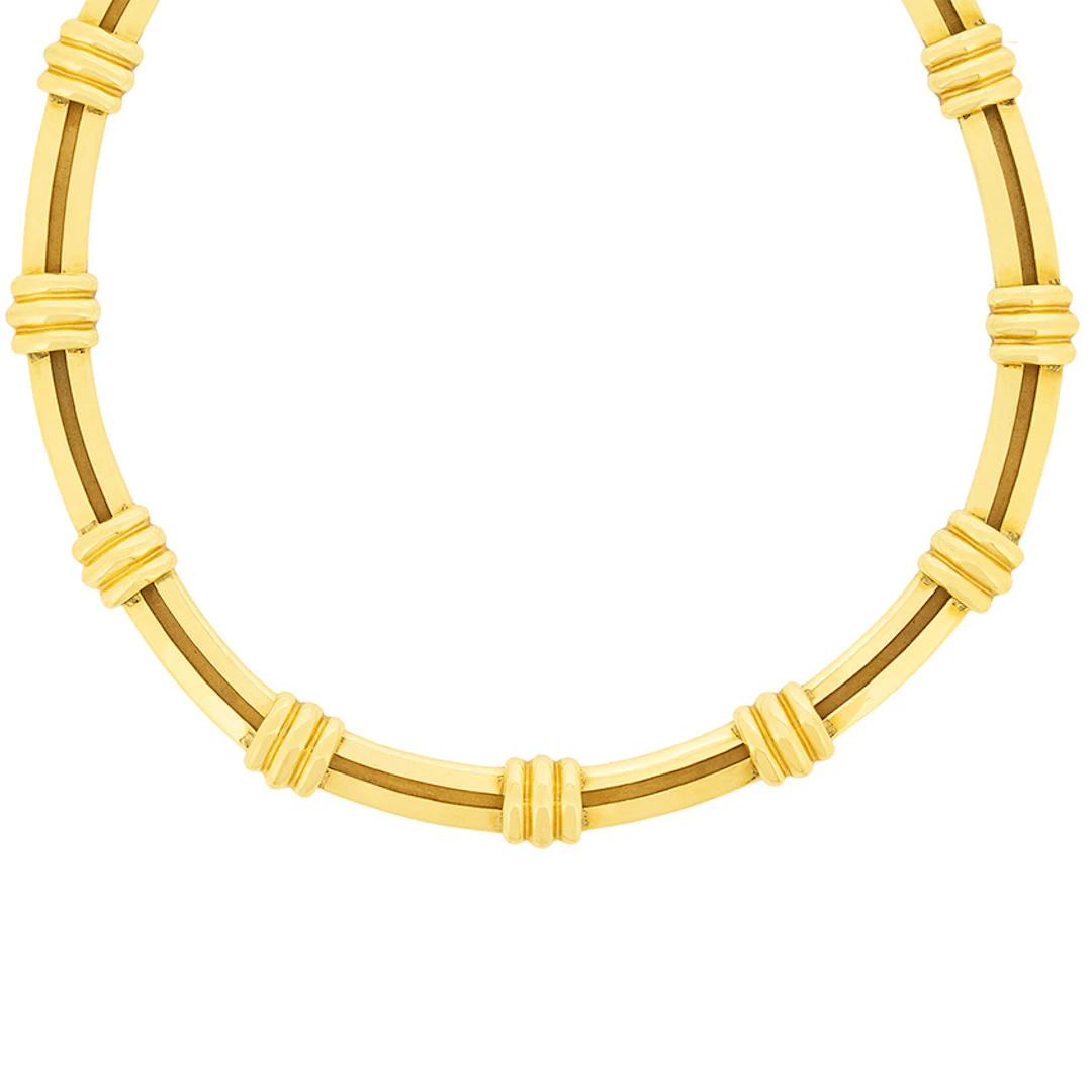 Tiffany & Co. Yellow Gold ‘Atlas’ Necklace, c.1990s