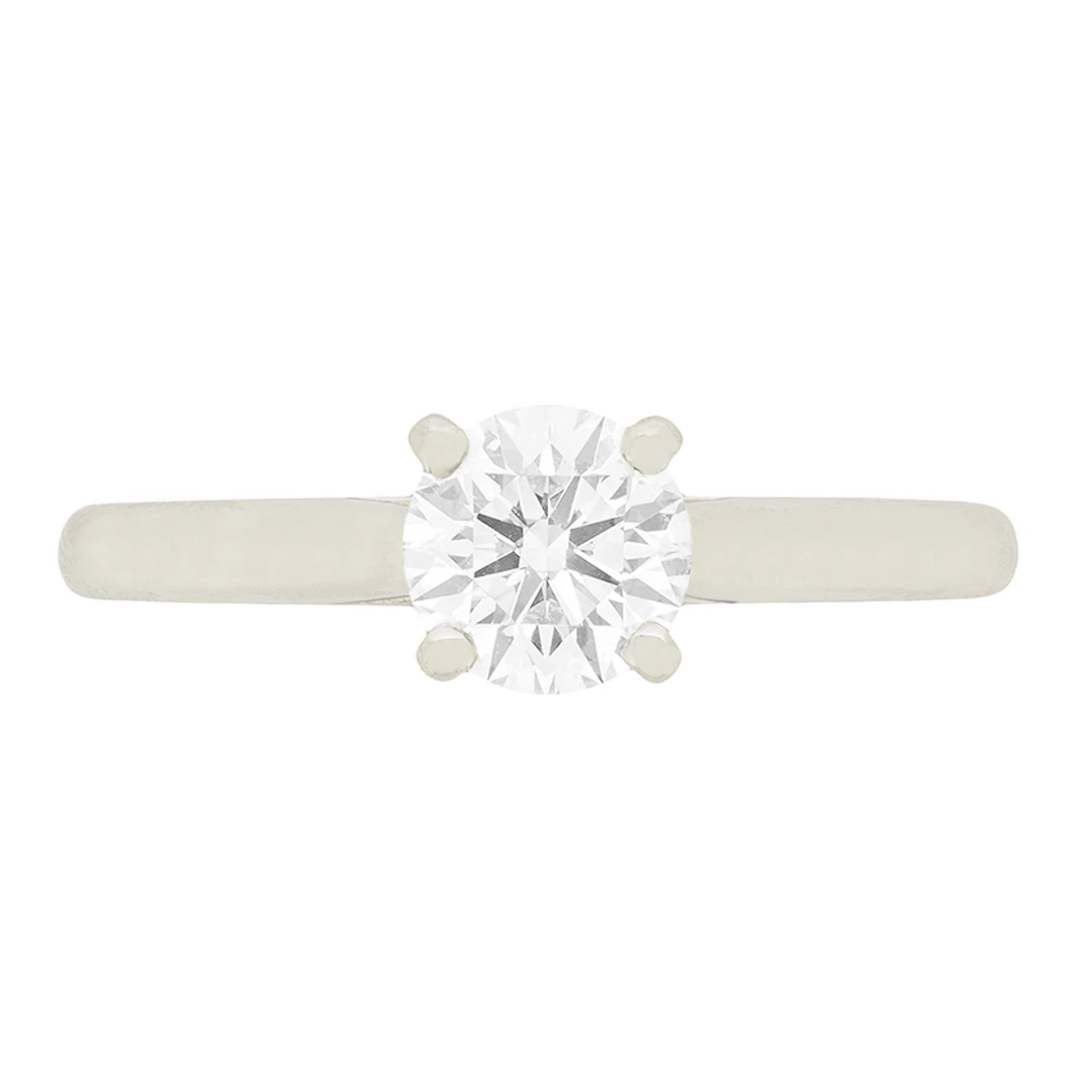 Cartier ‘1895’ 0.46ct Diamond Solitaire Ring.