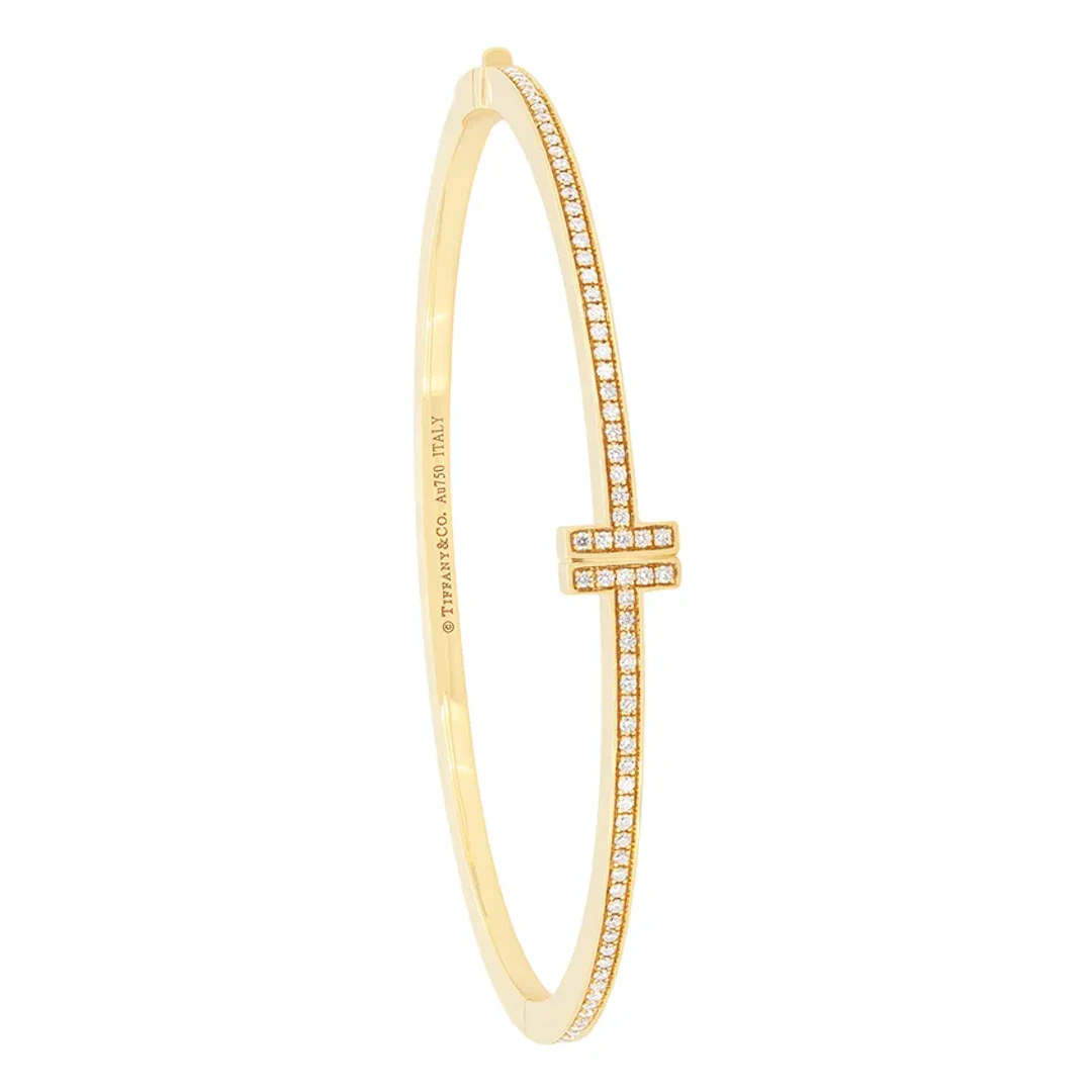 Tiffany & Co. Diamond ‘Tiffany T’ Bangle