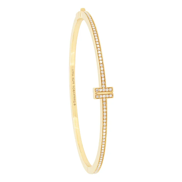 Tiffany & Co. Diamond ‘Tiffany T’ Bangle