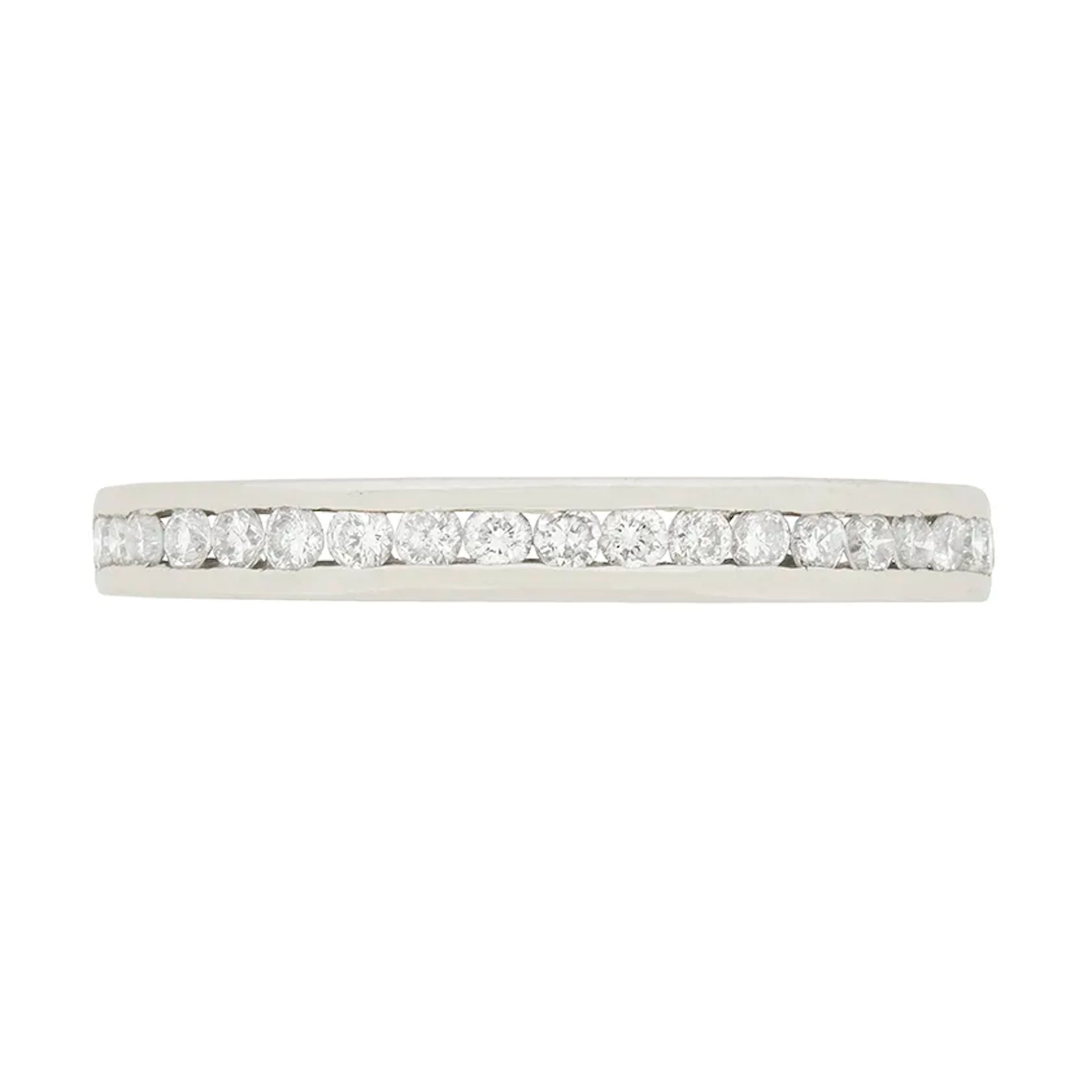 Contemporary Channel Set 0.85ct Diamond Eternity Band