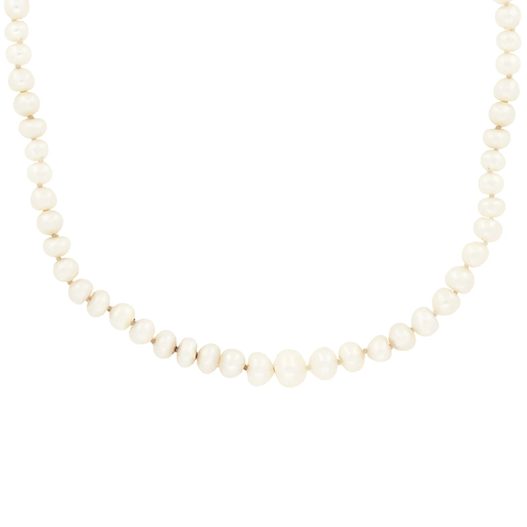 Victorian Graduating Pearl Necklace, c.1900s