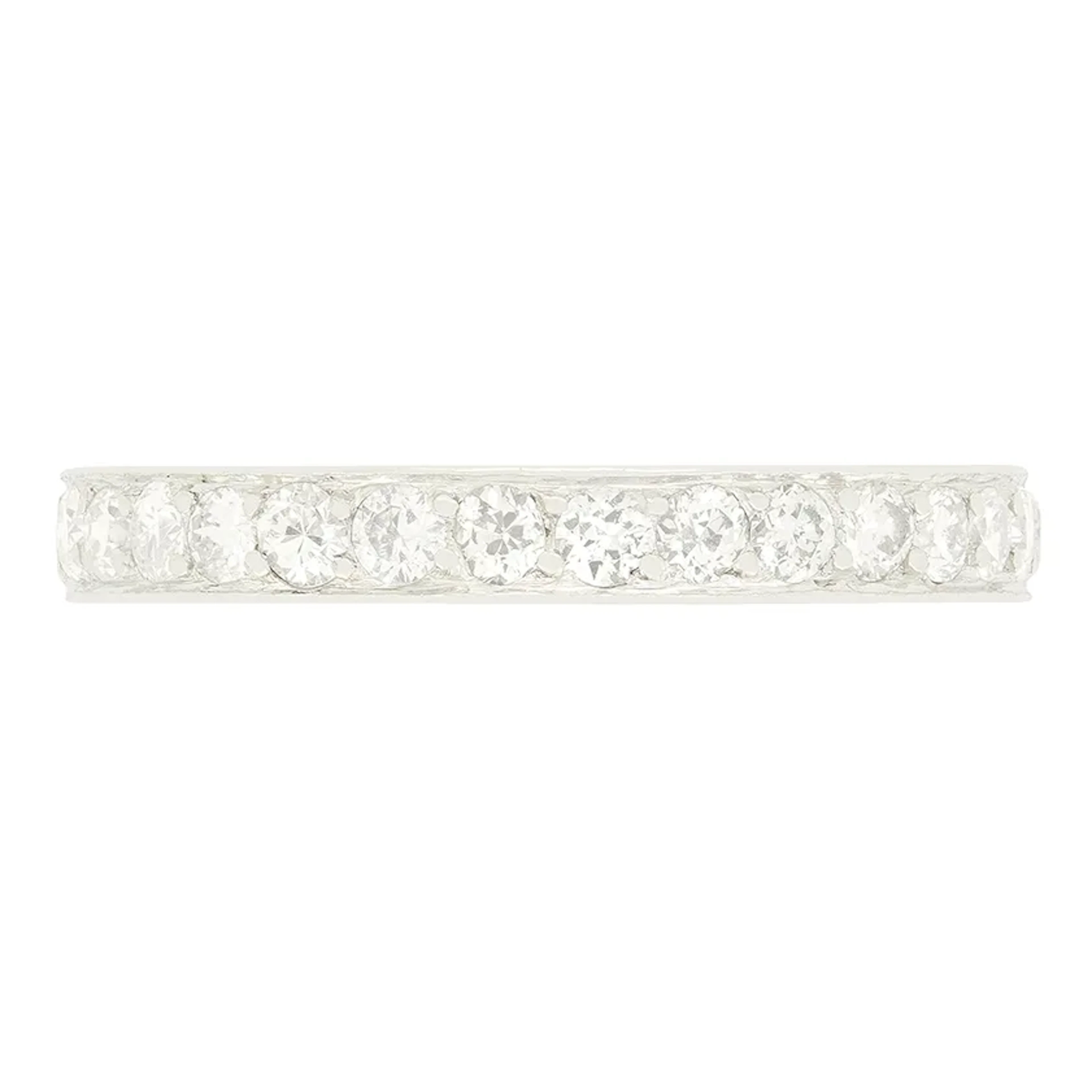 Vintage Van Cleef & Arpels 1.00ct Diamond Full Eternity Ring, c.1940s