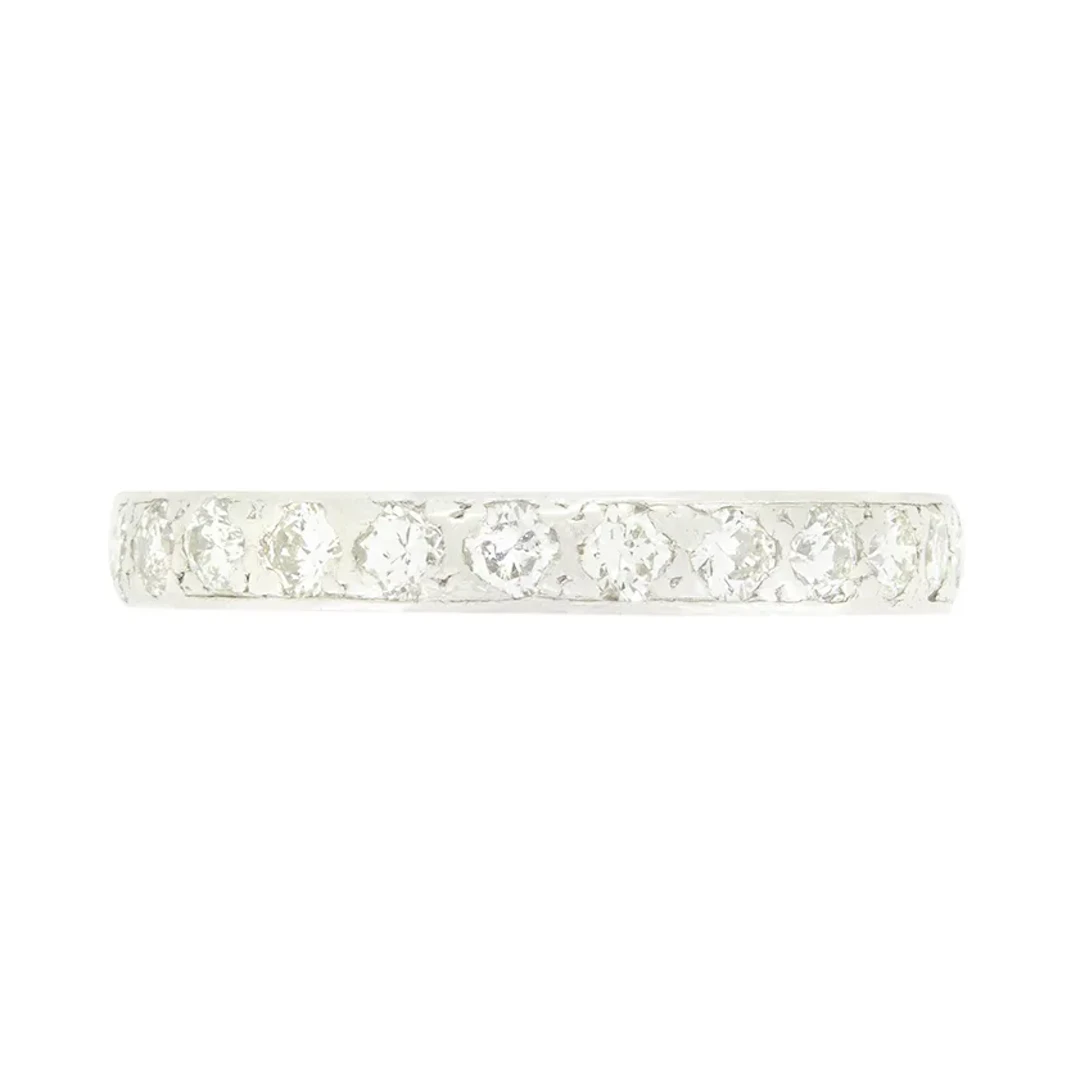 Art Deco 1.20ct Diamond Full Eternity, c.1930s