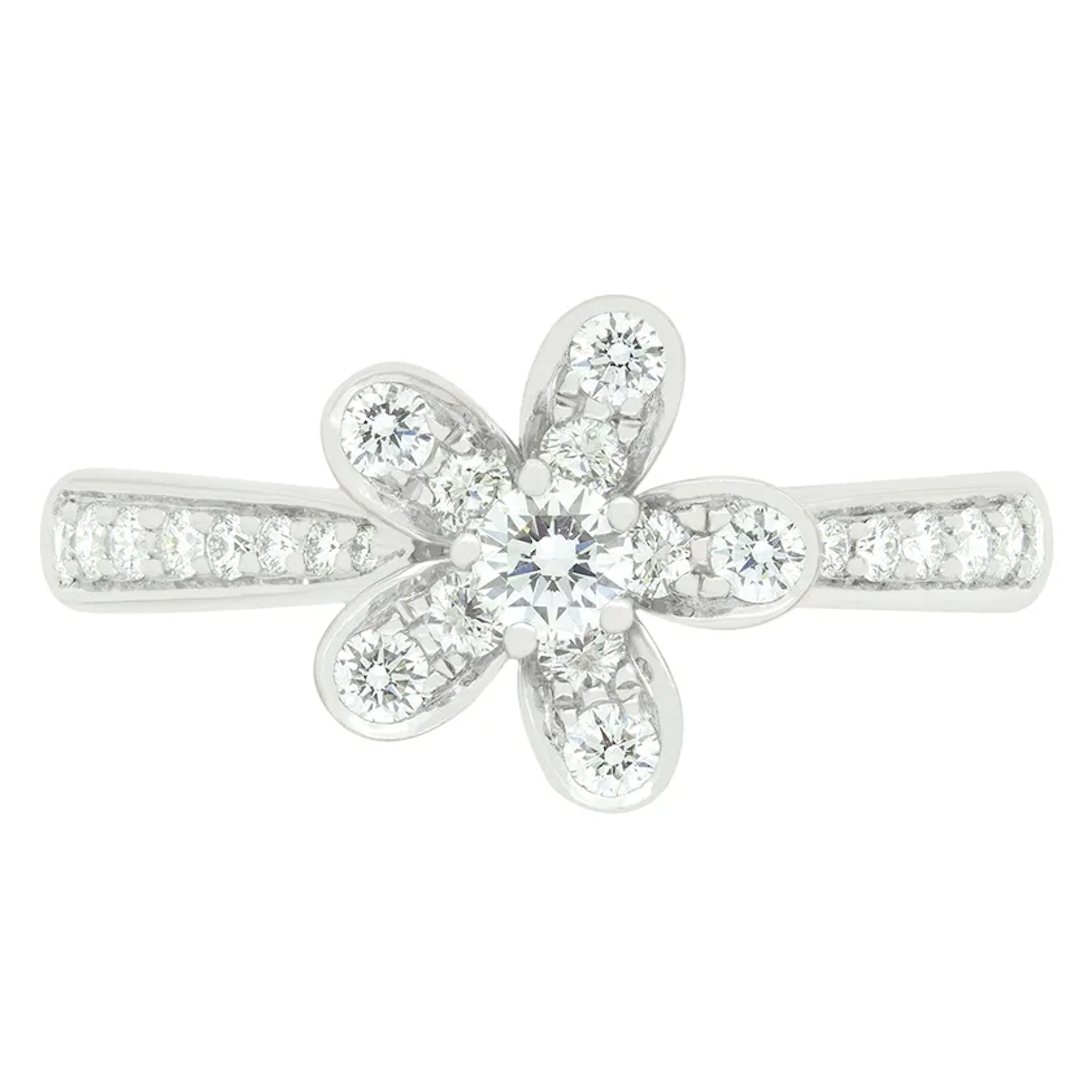 Van Cleef & Arpels 0.44ct Diamond ‘Socrate’ Flower Ring