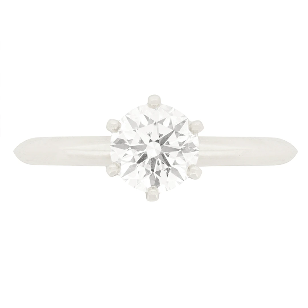 Tiffany & Co. 0.94ct Diamond Solitaire Ring
