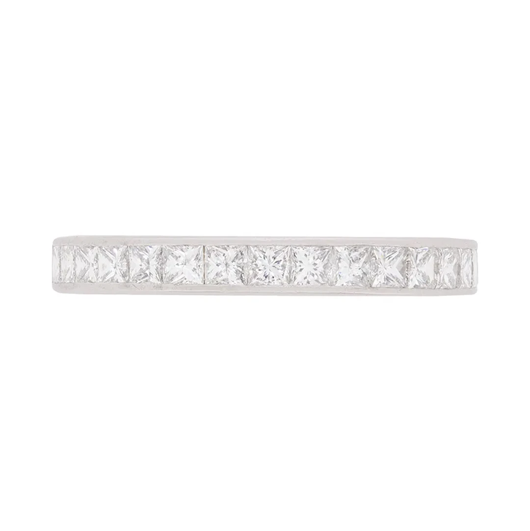 Boodles 0.70ct Half Eternity Princess Cut Diamond Ring